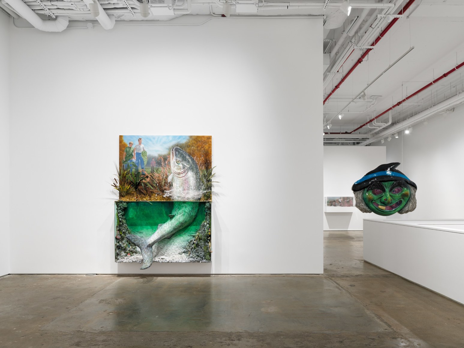 Installation view: Trey Abdella, Under the Skin, Vito Schnabel Gallery, New York, NY, 2023; Artwork © Trey Abdella; Photo by Shark Senesac; Courtesy the artist and Vito Schnabel Gallery