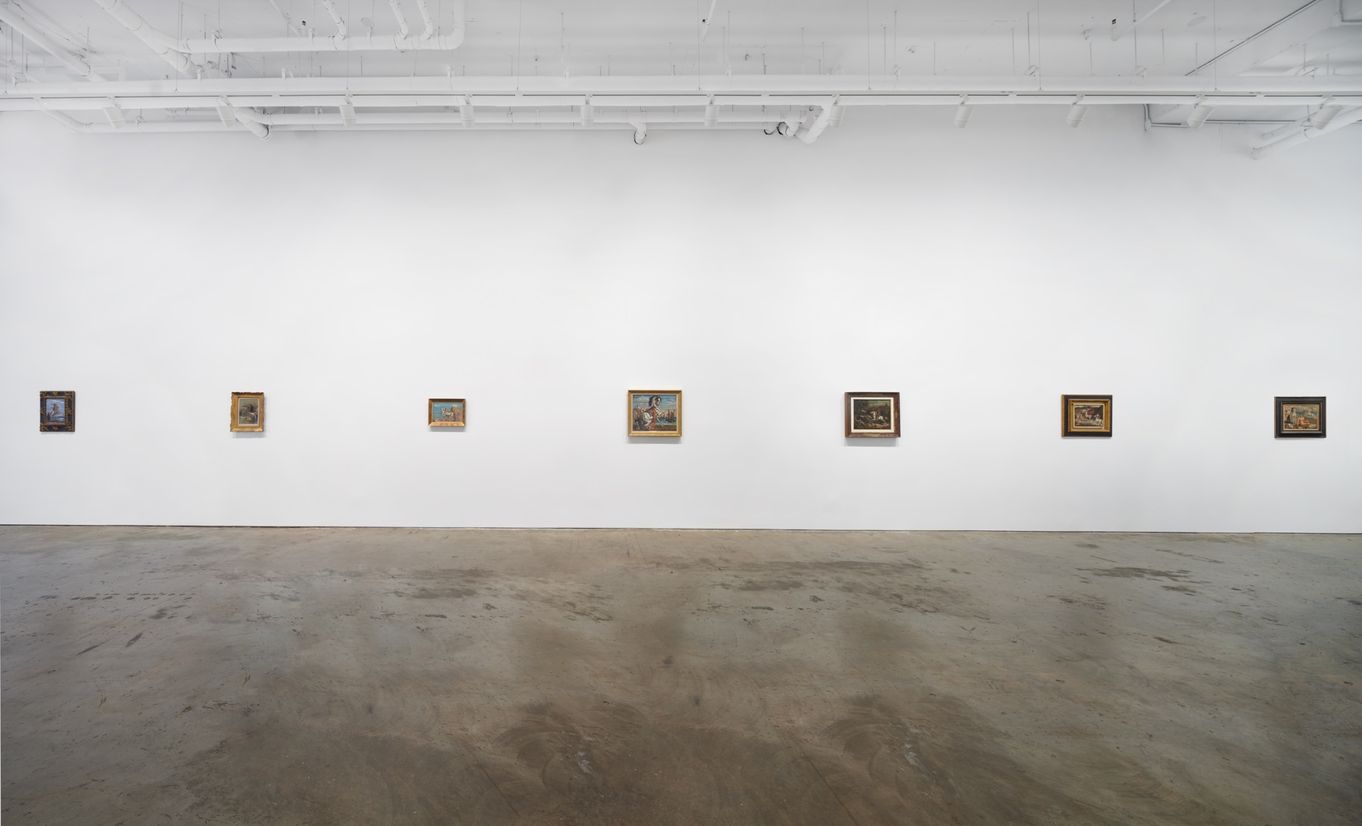 Installation view, Giorgio de Chirico: Horses: The Death of a Rider, 2023