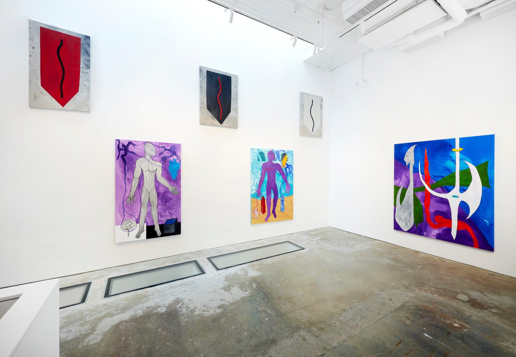 Installation view,&nbsp;Lance De Los Reyes: 1-20-22, Vito Schnabel Gallery, New York, NY, 2022; Artworks &copy; Estate of Lance De Los Reyes; Photo by Argenis Apolinario; Courtesy the estate of Lance De Los Reyes and Vito Schnabel Gallery