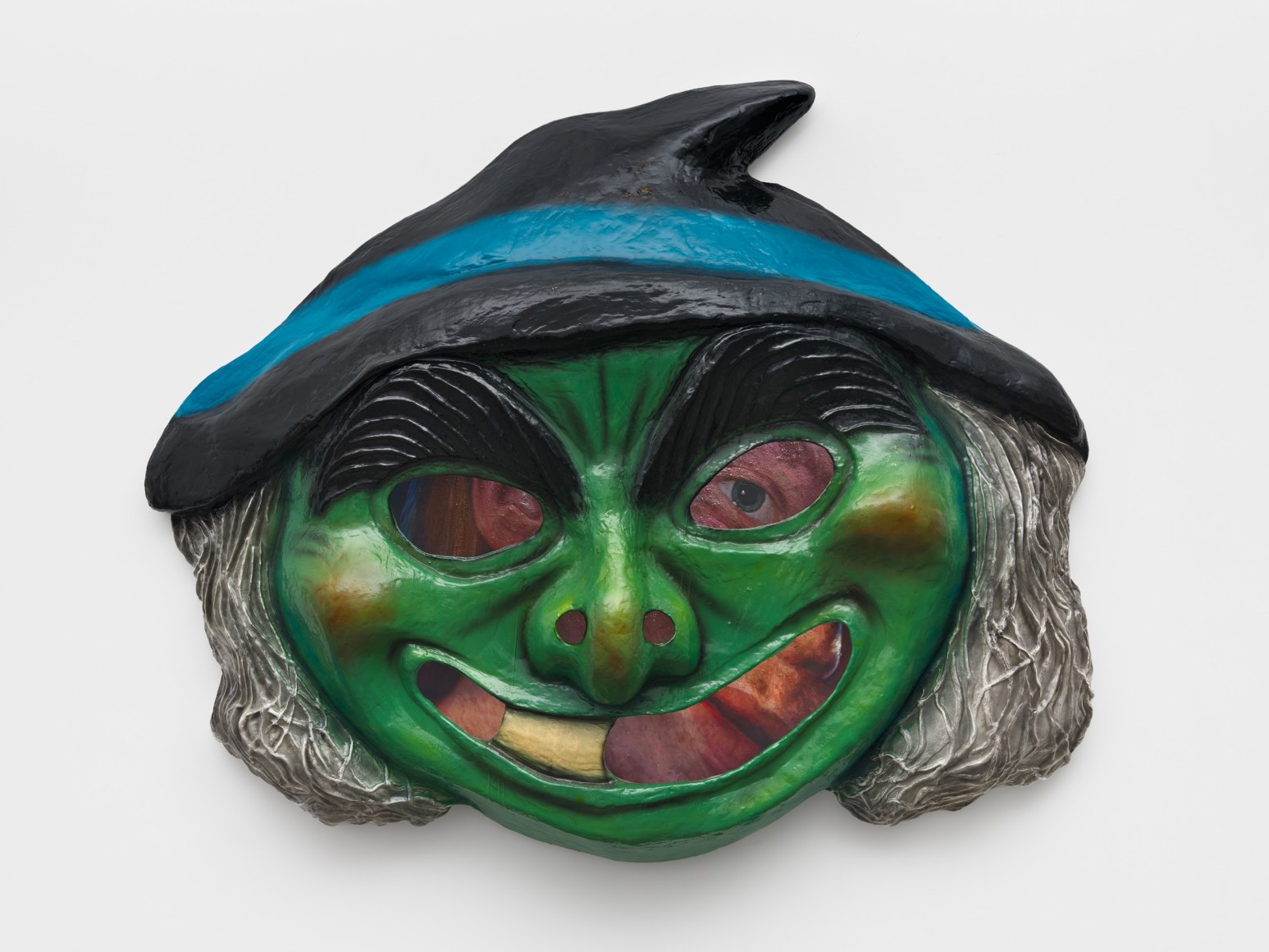 Painting of a mask by Trey Abdella