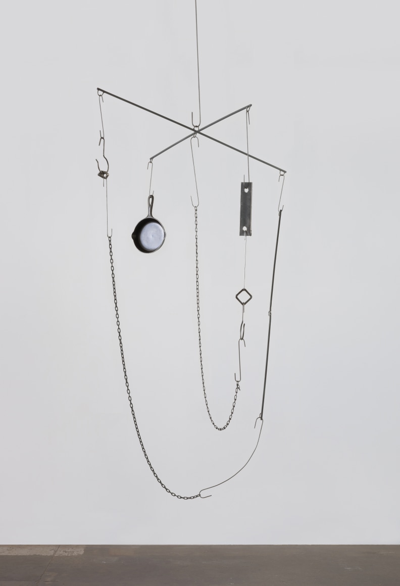 SCALE (MS5903), 2016, Steel and mixed media