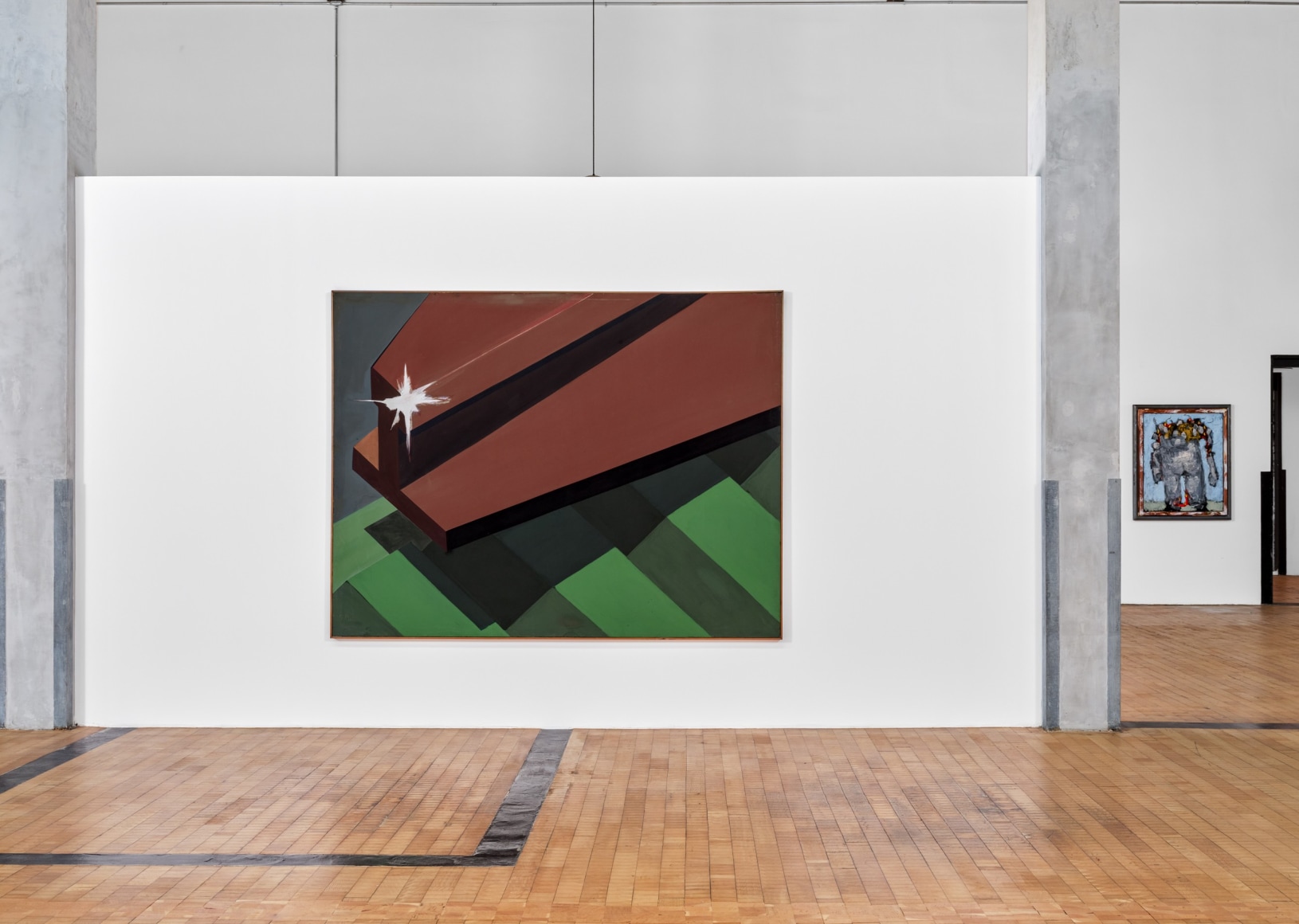 Installation view, Markus L&uuml;pertz: Markus the Painter or the Ratio of the Impossible, Vito Schnabel Gallery, Old Santa Monica Post Office, CA, 2023; Artworks &copy; Artists Rights Society (ARS), New York / VG Bild-Kunst, Bonn; Photo by Elon Schoenholz; Courtesy the artist and Vito Schnabel Gallery