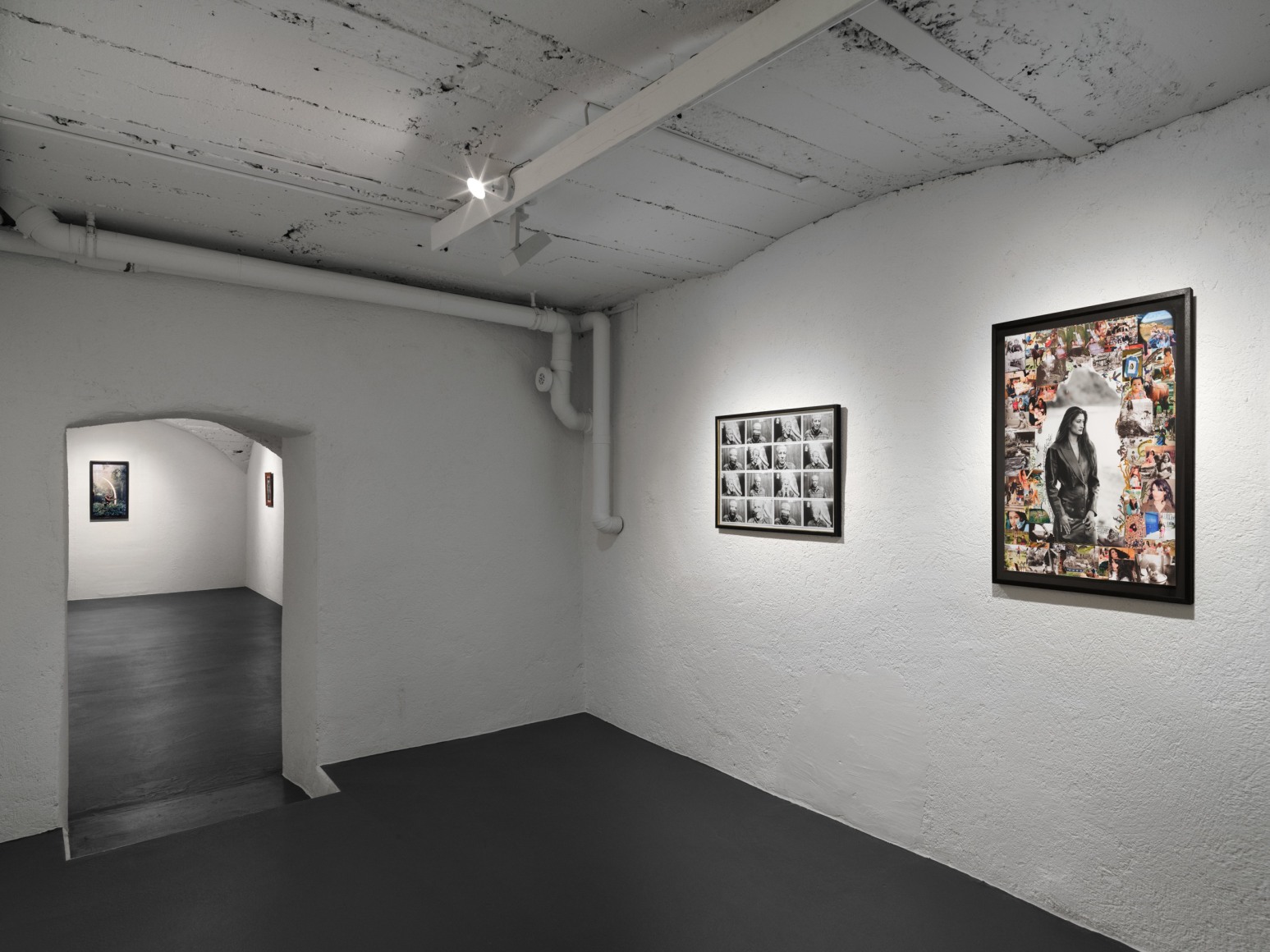 Installation view, Peter Beard: Primordial Truths, curated by Robert Storr, Vito Schnabel Gallery, St. Moritz, 2024; Artworks&nbsp;&copy; The Estate of Peter Beard; Photo by Stefan Altenburger; Courtesy of the Estate of Peter Beard / Art and Commerce
