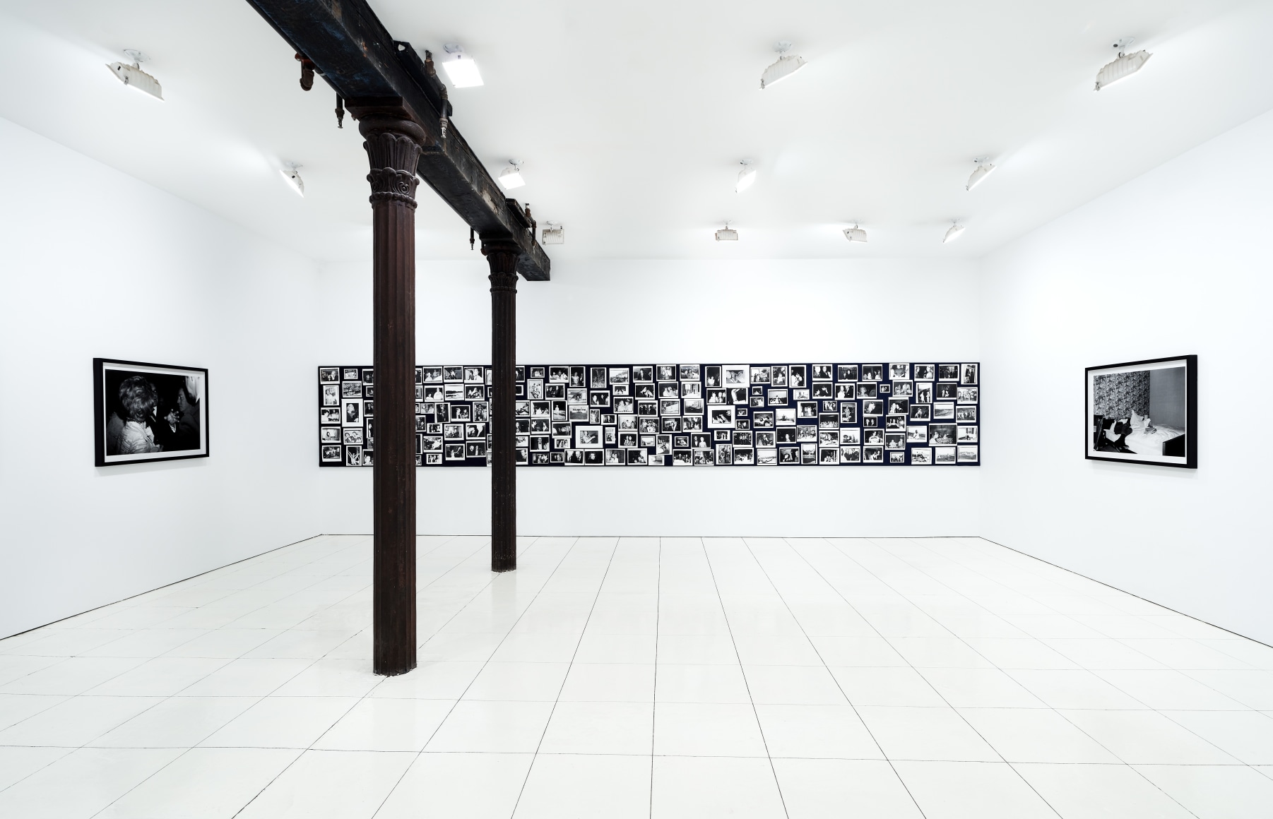 Installation view: Pictures From Another Time: Photographs by Bob Colacello, 1976—82