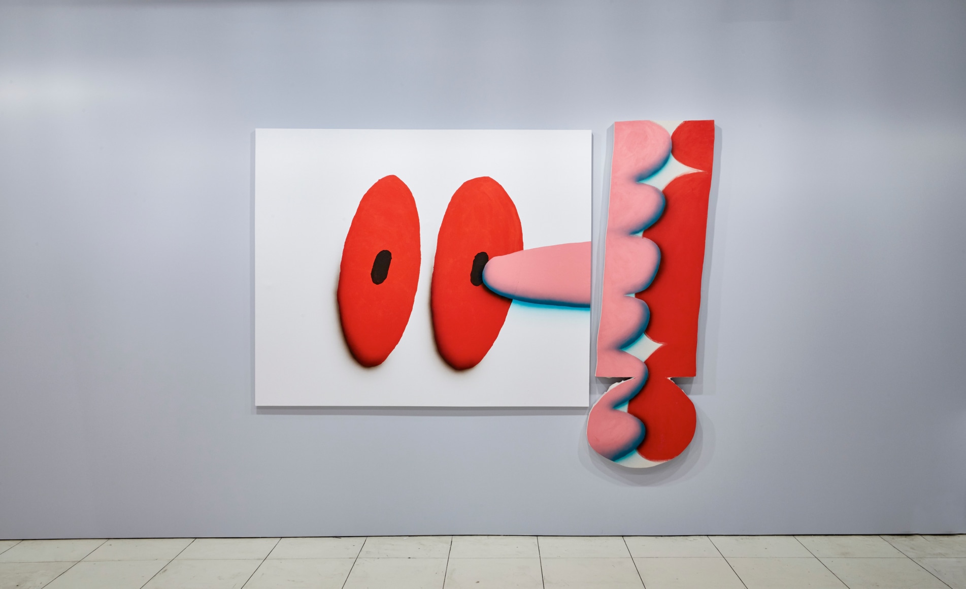 Installation view, James English Leary: Triple Motherfucker, Vito Schnabel Projects, New York, 2015