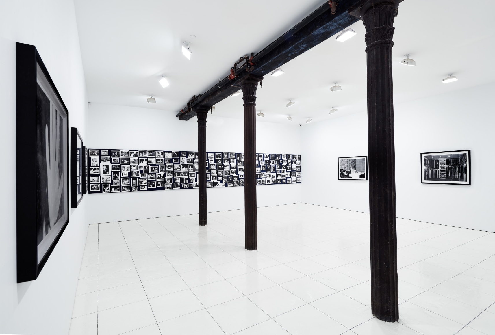 Installation view: Pictures From Another Time: Photographs by Bob Colacello, 1976—82