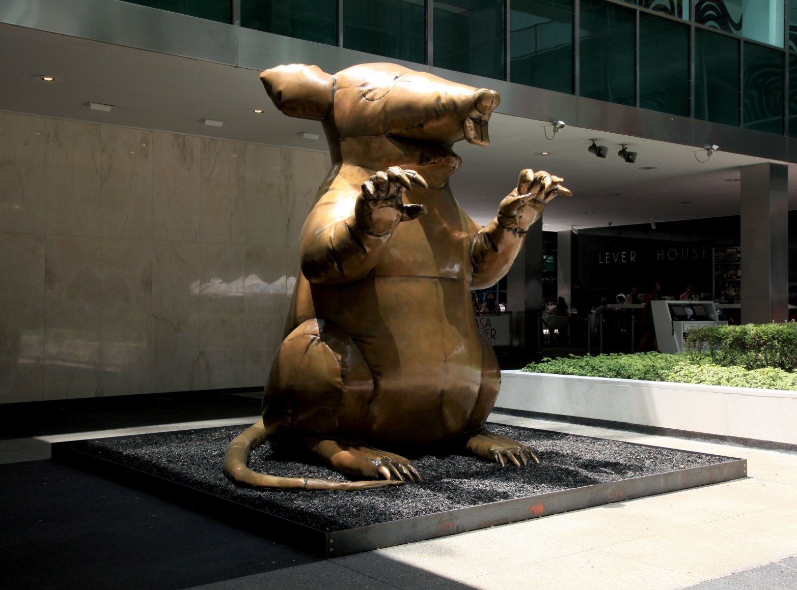 Installation view, The Bruce High Quality Foundation, Art History with Labor, The Lever House Art Collection, New York, 2012