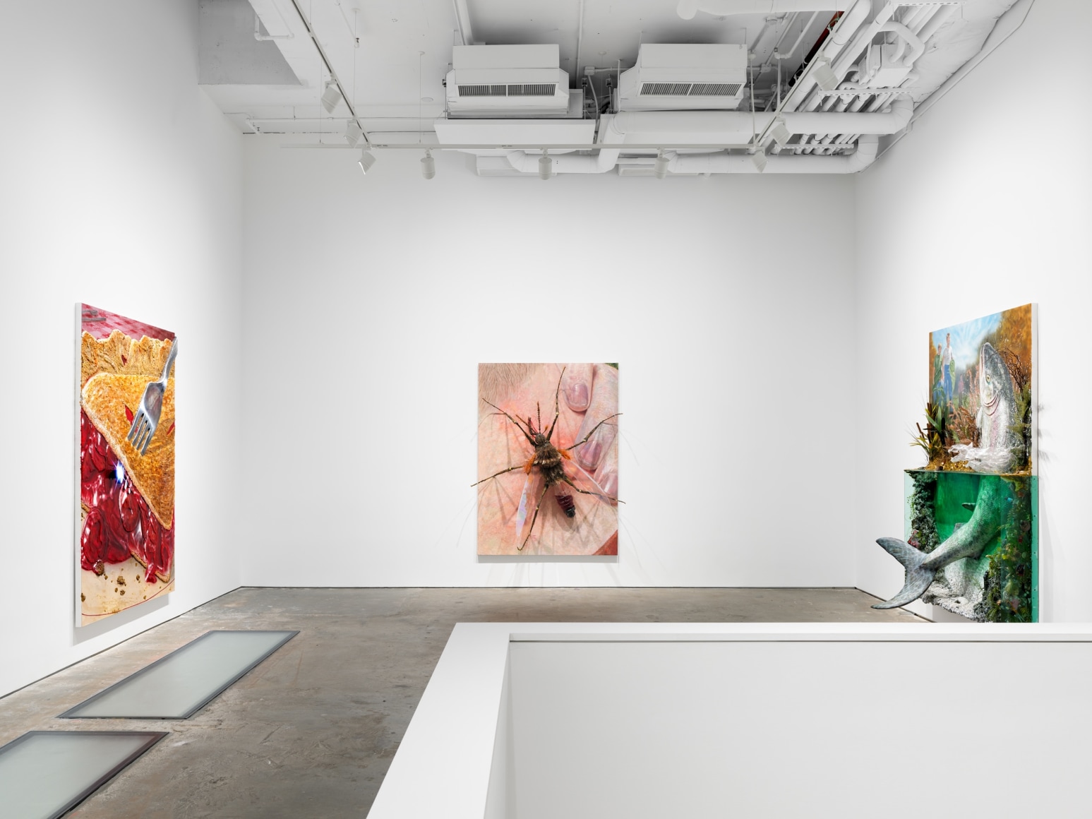 Installation view: Trey Abdella, Under the Skin, Vito Schnabel Gallery, New York, NY, 2023; Artwork © Trey Abdella; Photo by Shark Senesac; Courtesy the artist and Vito Schnabel Gallery