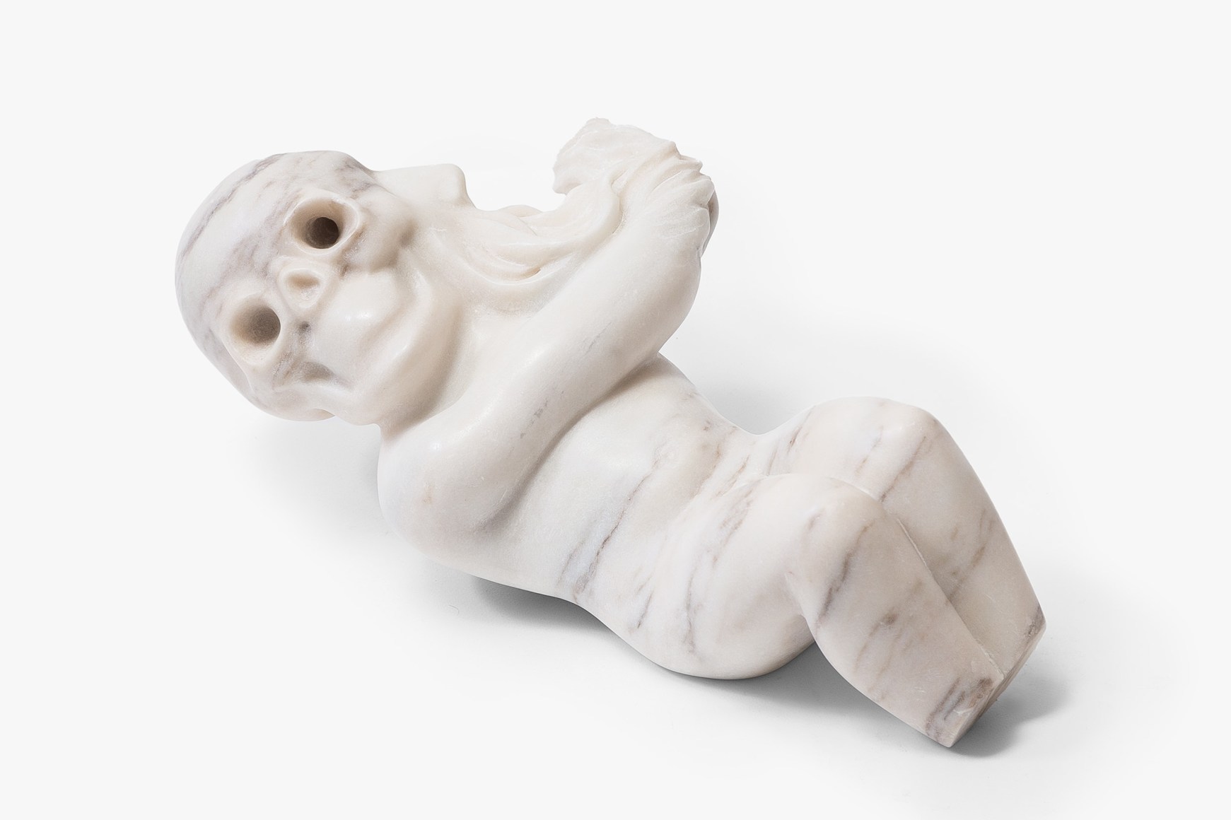 Marble sculpture by Enzo Cucchi