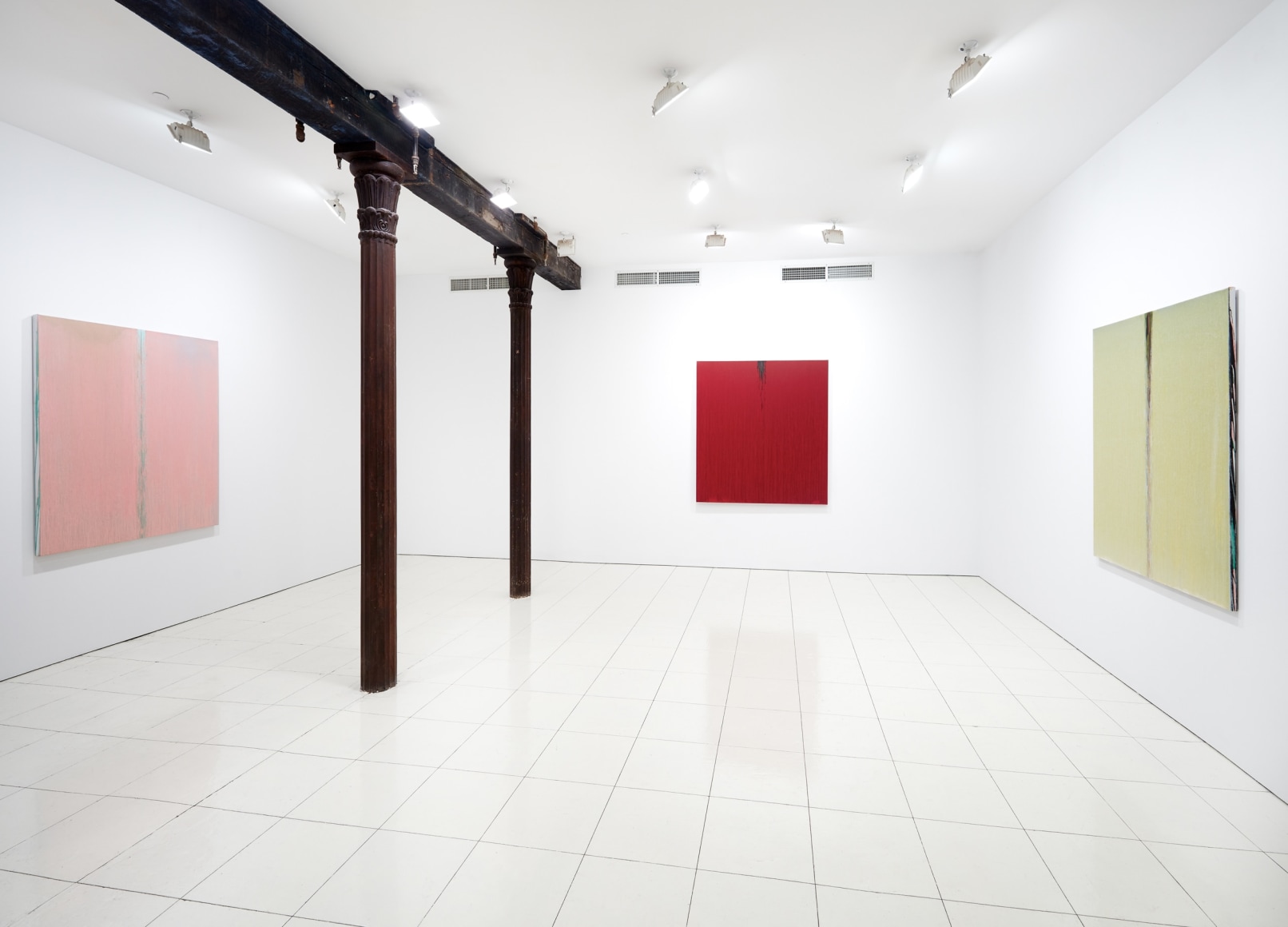 Installation view, Pat Steir, Vito Schnabel Projects, New York, 2019