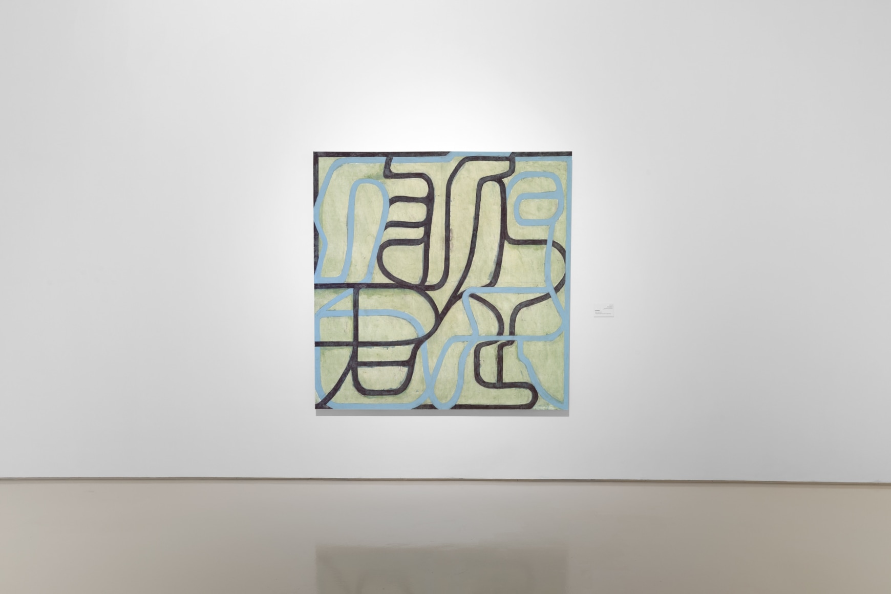 Installation view, Travel Diaries: Francesco Clemente, Brice Marden, Helen Marden, and Julian Schnabel, Curated by Vito Schnabel, Mohammed VI Museum of Modern and Contemporary Art, Rabat, Morocco, 2024; Artworks &copy; The Estate of Brice Marden / Artists Rights Society (ARS); Images &copy; National Foundation of Museums of Morocco, Mohammed VI Museum of Modern and Contemporary Art, Rabat