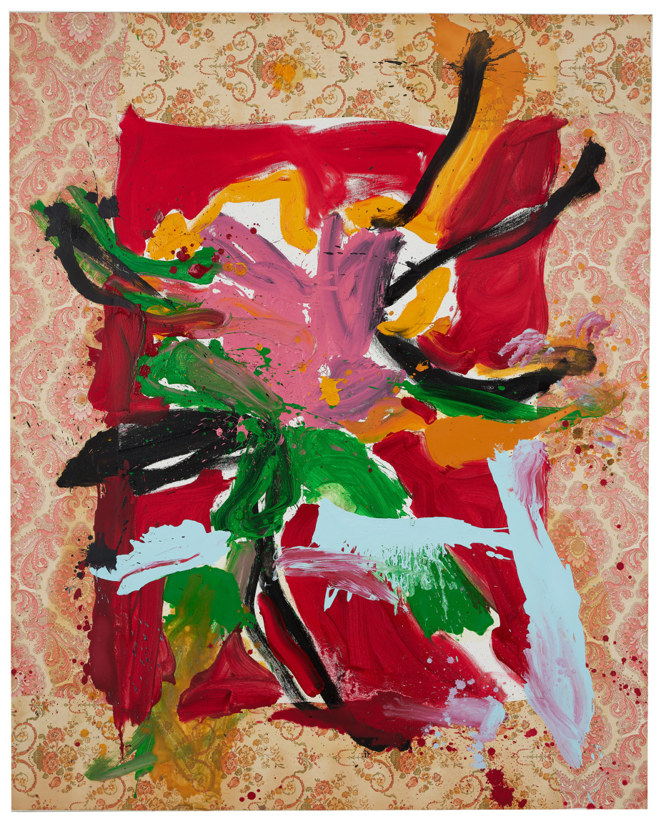 painting of flower by Jorge Galindo