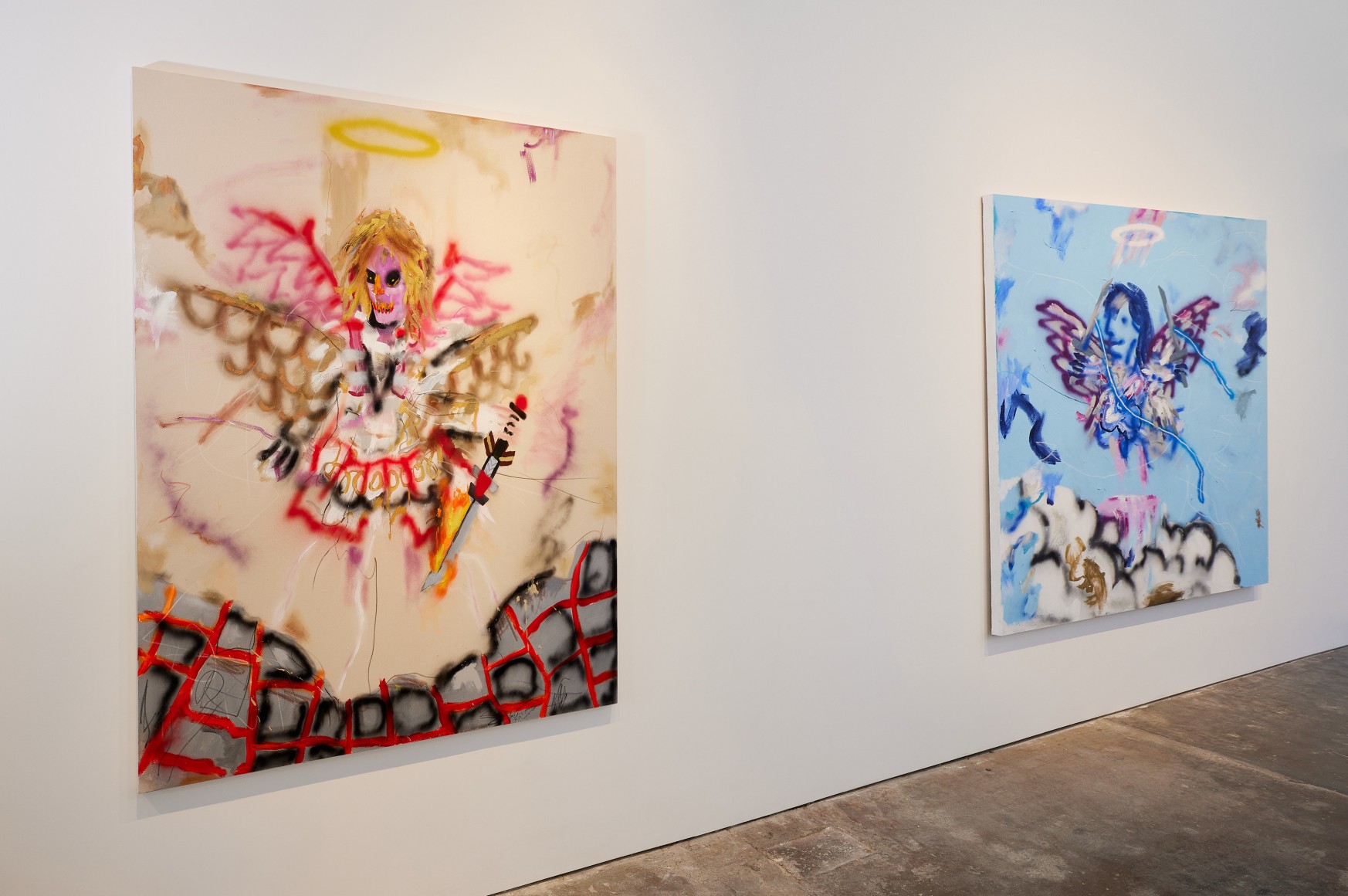 Installation view: Robert Nava, Angels, Vito Schnabel Gallery, New York