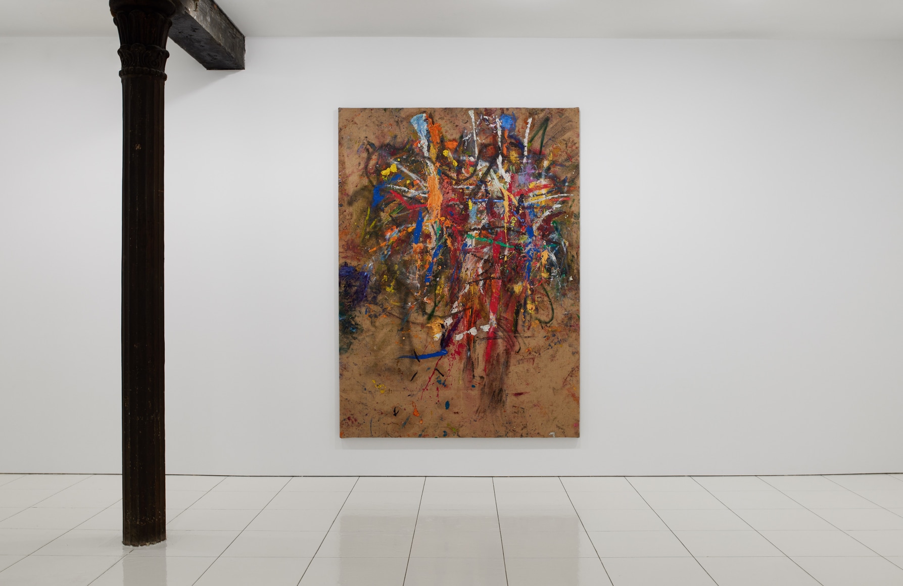 An installation view of Spencer Lewis's exhibition