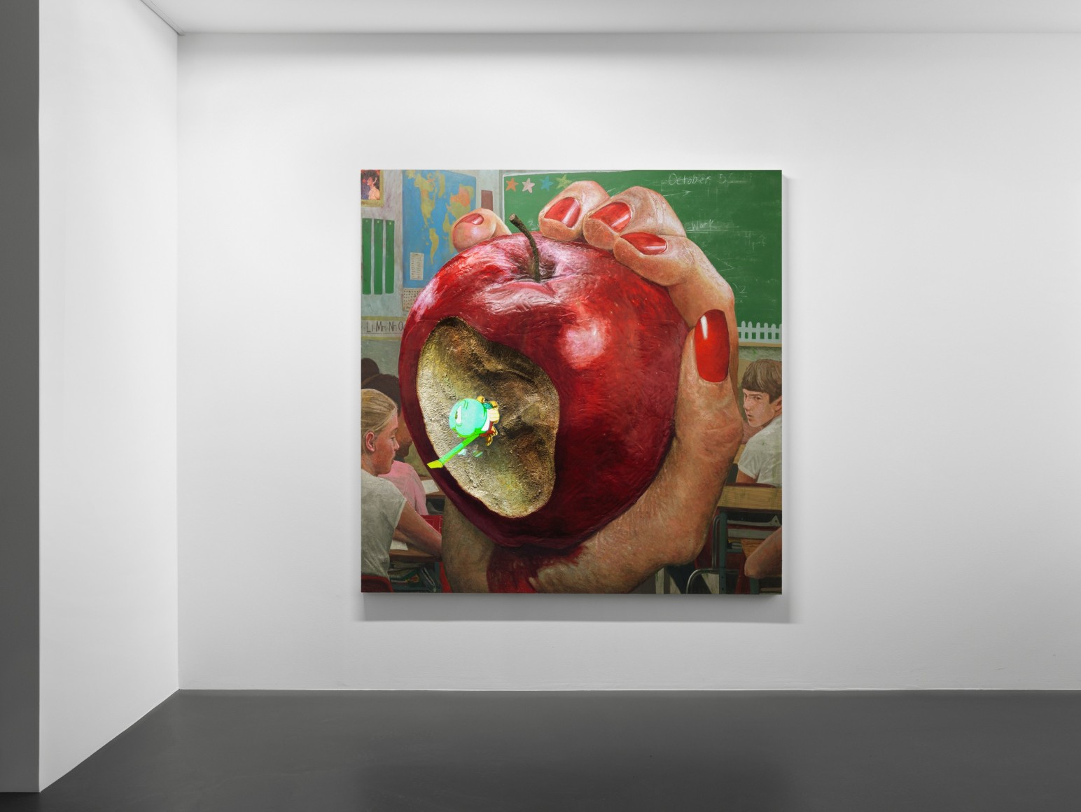 Installation View, The Neverending Story, Vito Schnabel Gallery, St. Moritz, Switzerland, 2024; Artwork &copy; Trey Abdella; Photo by Stefan Altenburger; Courtesy the artists and Vito Schnabel Gallery