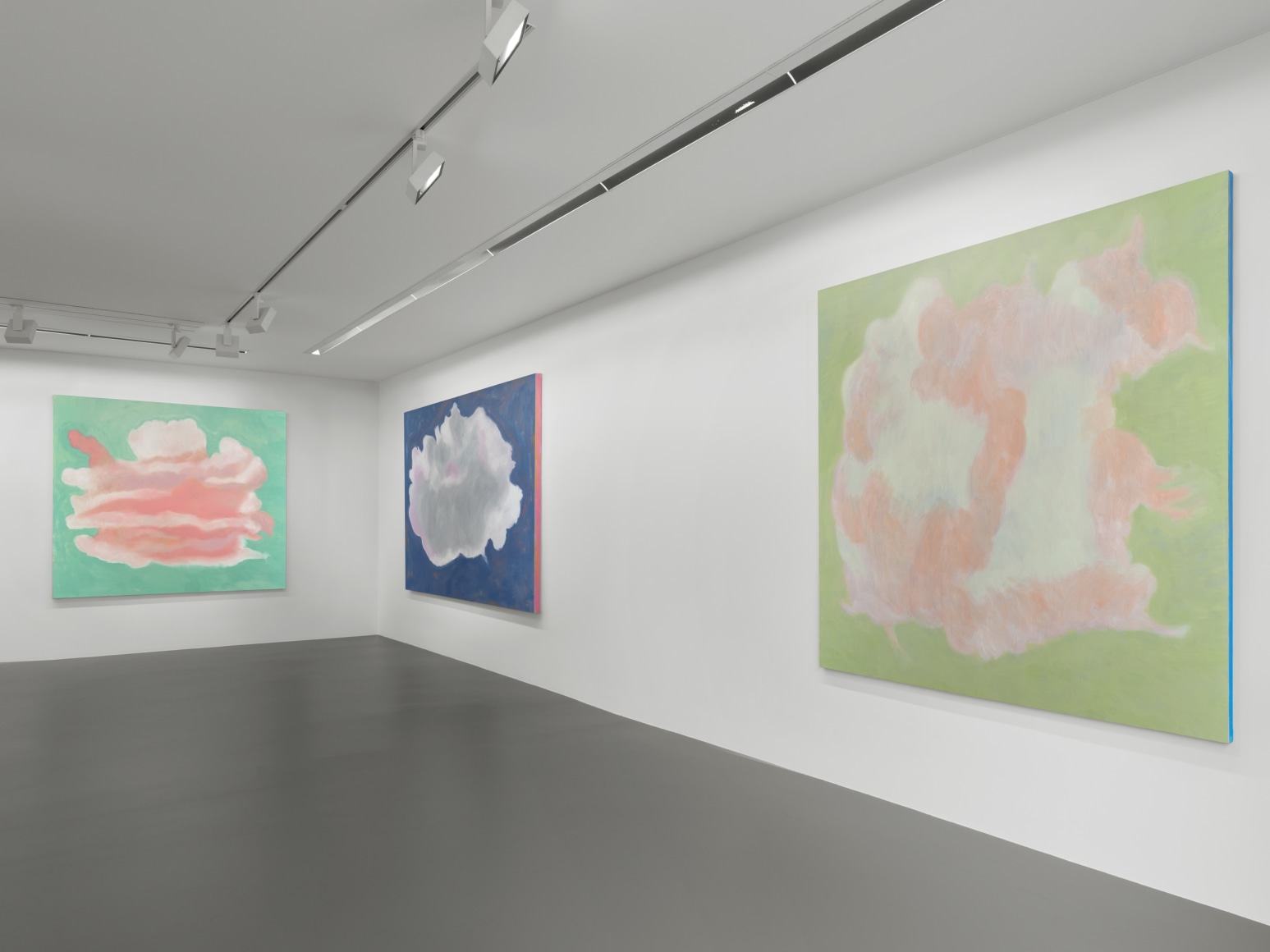 Installation view: Francesco Clemente Clouds