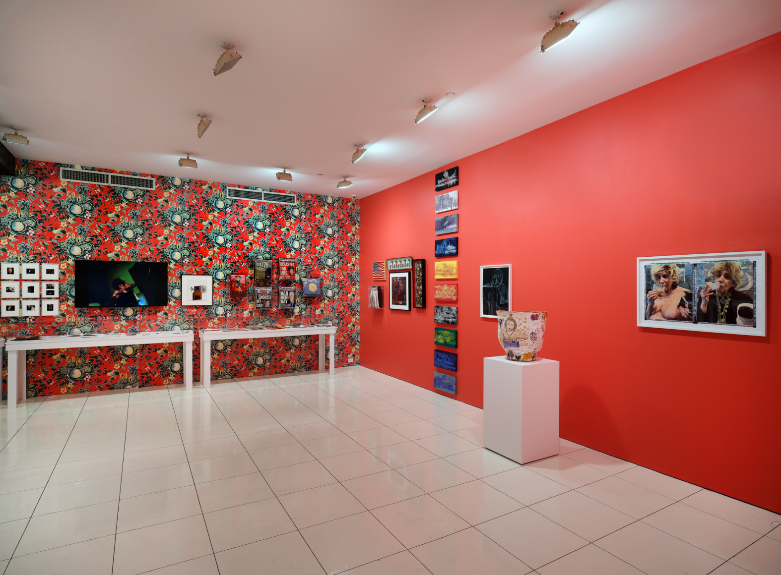 Installation view of Brigid Berlin: The Heaviest, curated by Alison M. Gingeras; Photo by Argenis Apolinario; Courtesy Vito Schnabel Gallery