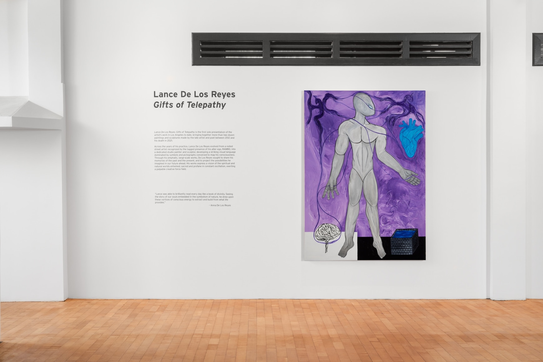 Installation image of painting