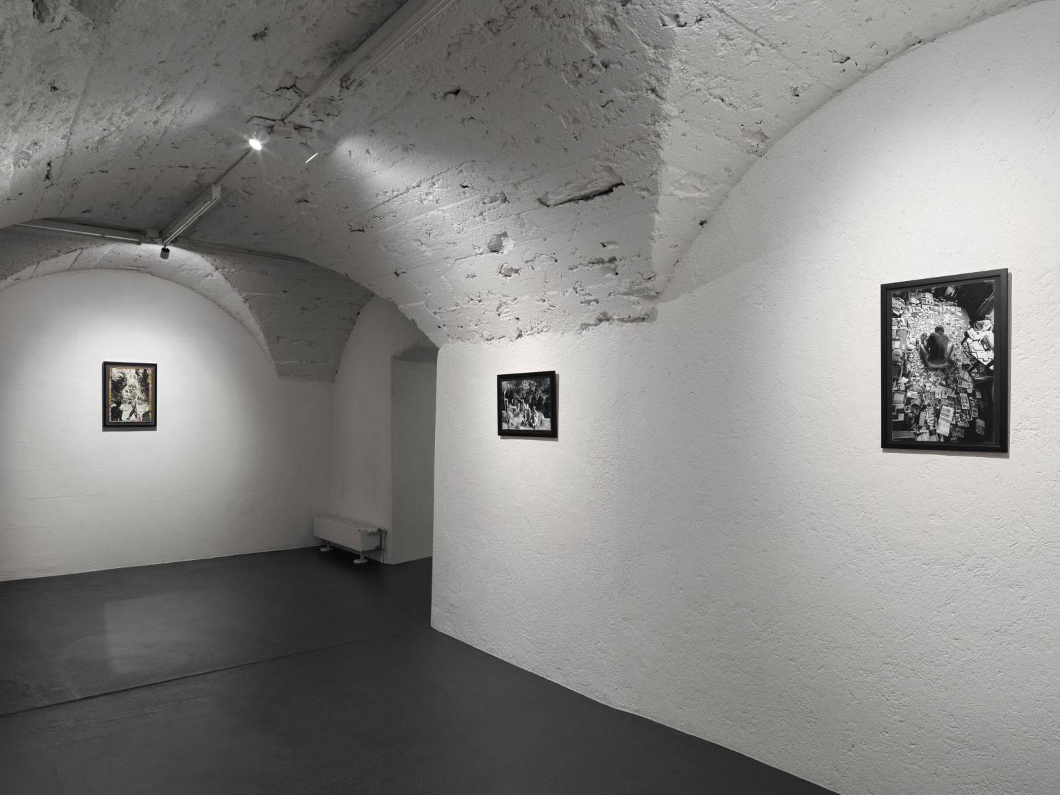 Installation view, Peter Beard: Primordial Truths, curated by Robert Storr, Vito Schnabel Gallery, St. Moritz, 2024; Artworks&nbsp;&copy; The Estate of Peter Beard; Photo by Stefan Altenburger; Courtesy of the Estate of Peter Beard / Art and Commerce