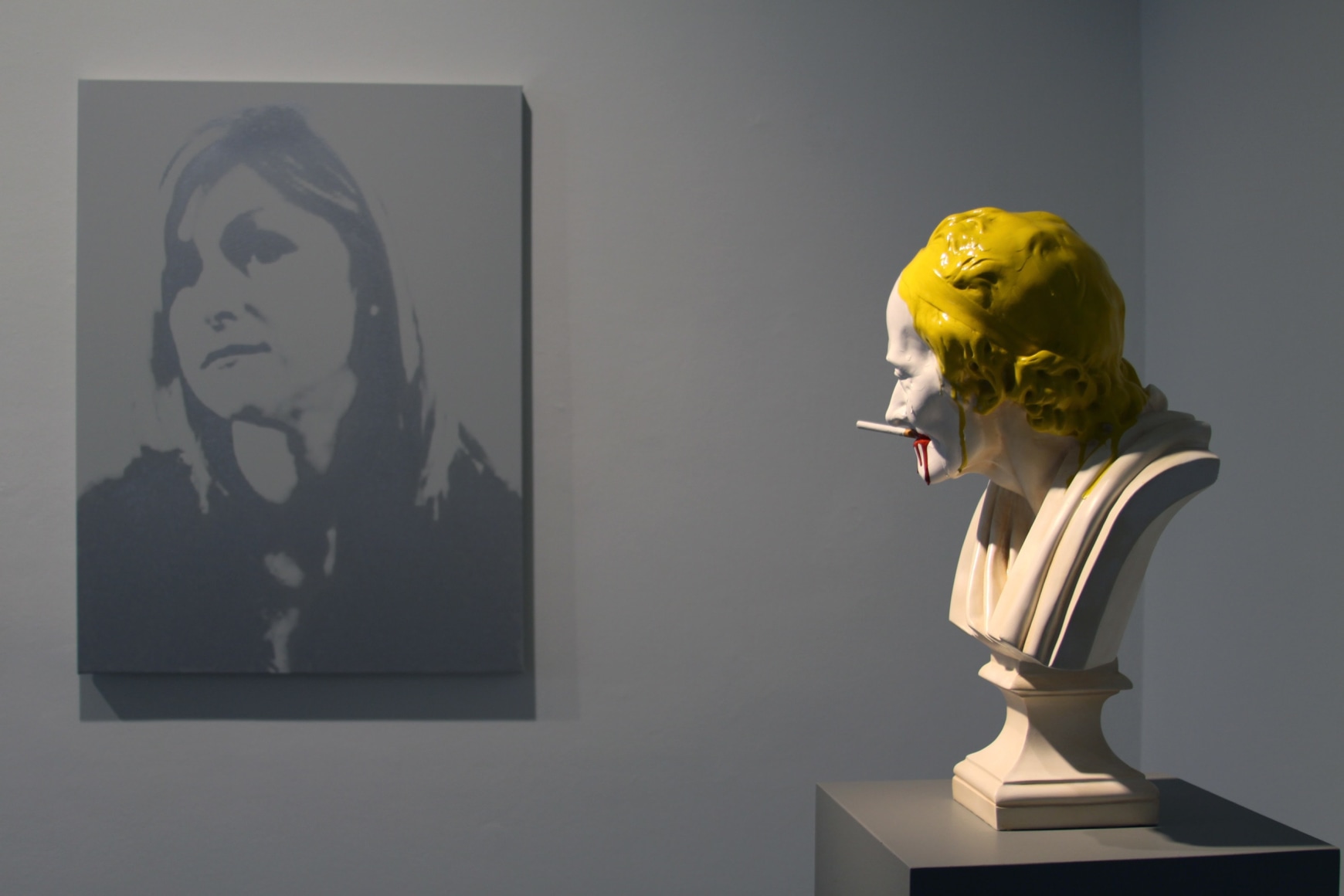 Installation view, The Bruce High Quality Foundation,&nbsp;The Retrospective: 2001-2010,&nbsp;Galerie Bruno Bischofberger, Zurich, 2010