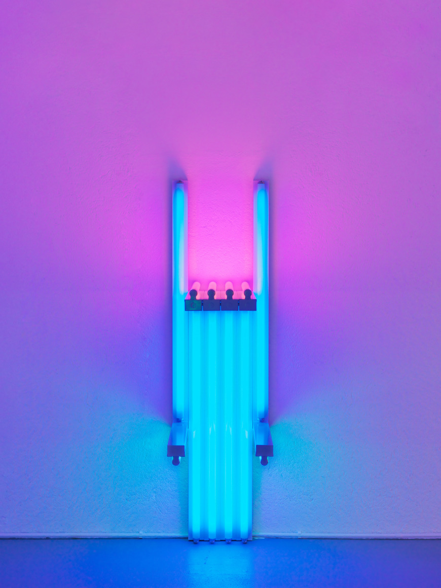 Dan Flavin untitled (to Lucie Rie, master potter) 1x, 1990