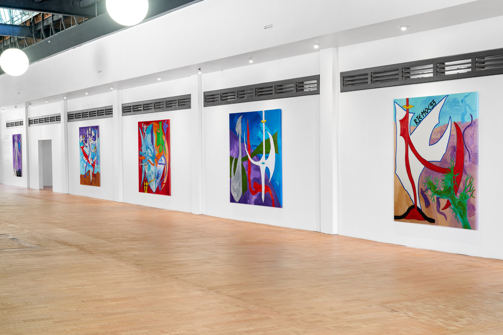 Installation image of painting