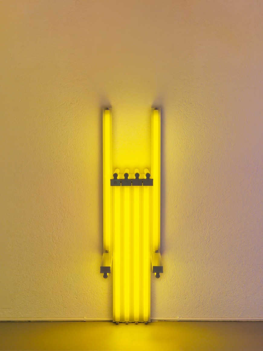 Dan Flavin untitled (to Lucie Rie, master potter) 1aa, 1990