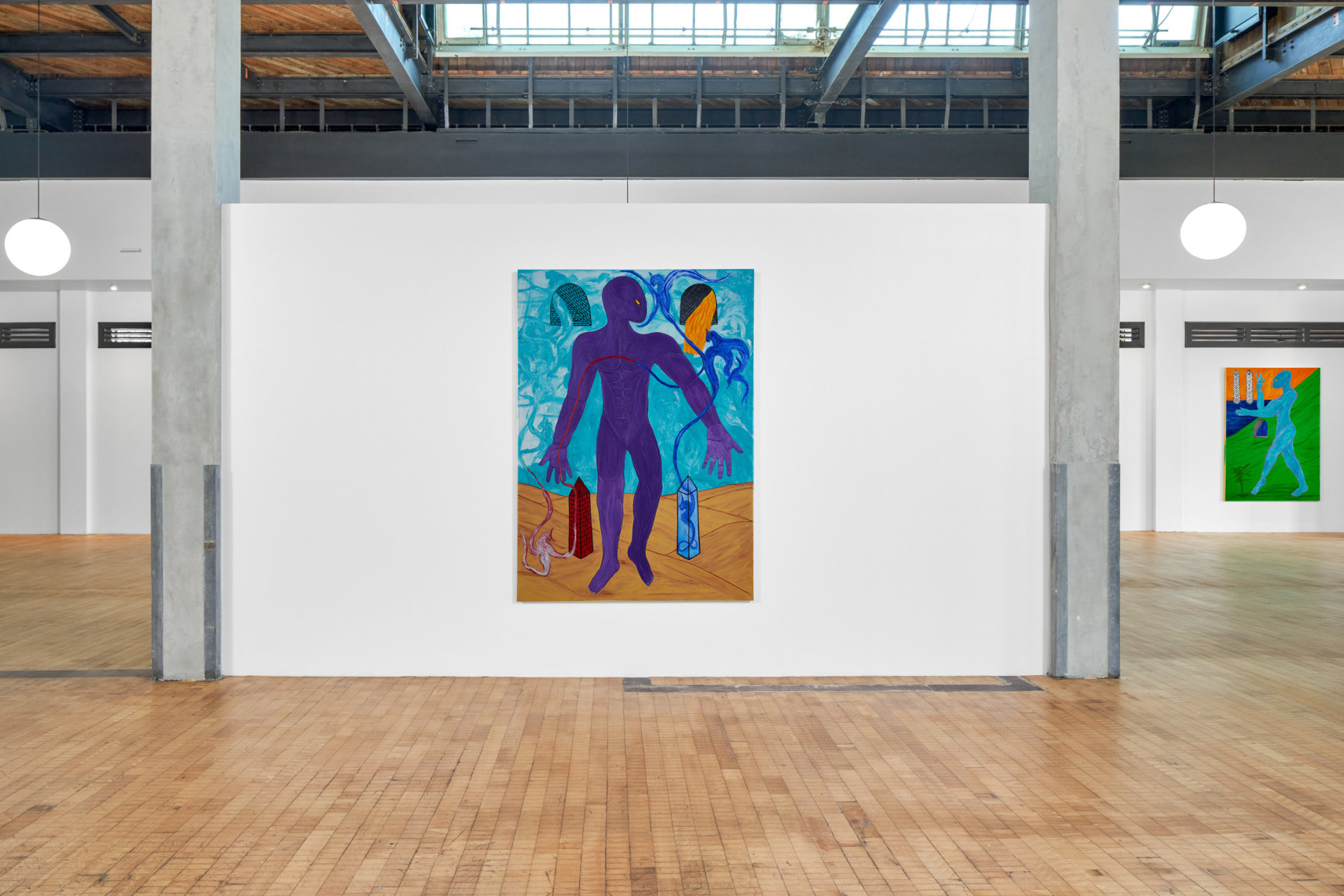 Installation image of painting