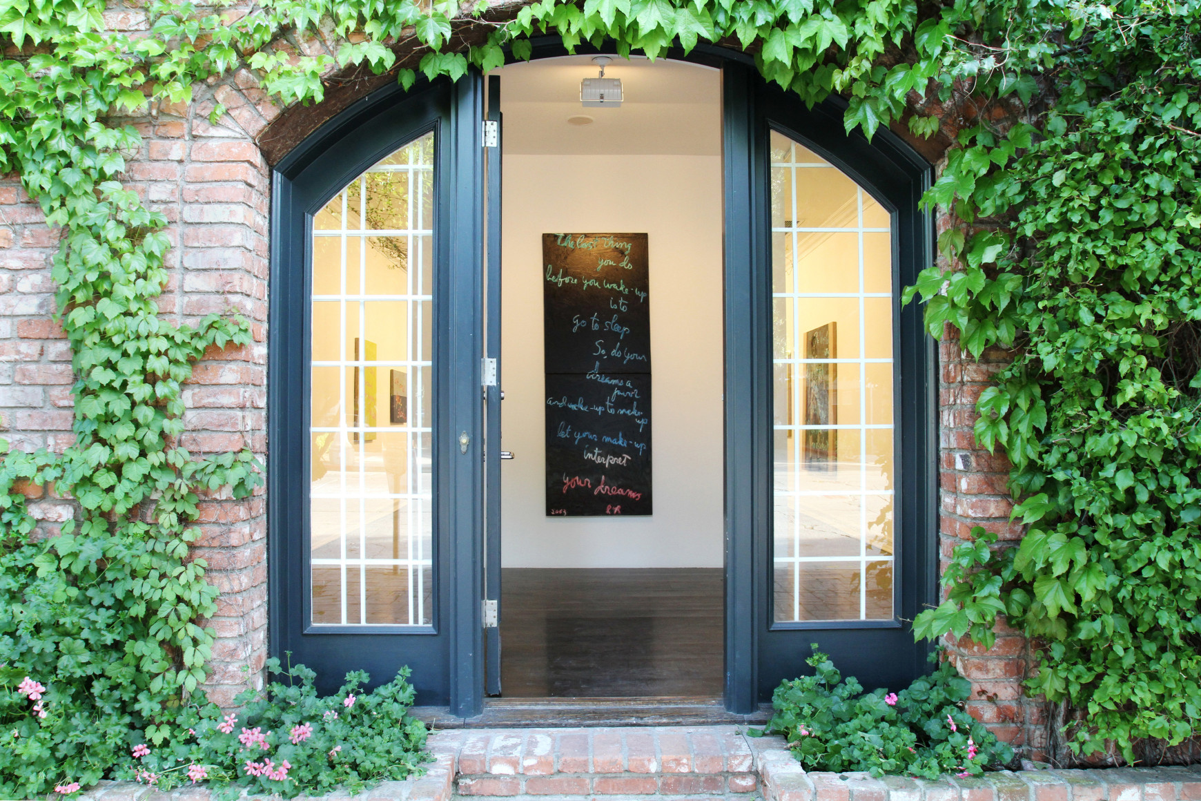 Installation view, Rene Ricard,&nbsp;Go Mae West, Young Man, Los Angeles, 2012