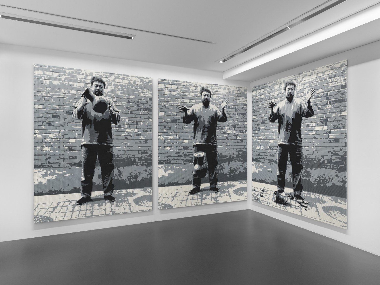 Installation view of Ai Weiwei: Zodiac, Vito Schnabel Gallery, St. Moritz, January 27 – April 8, 2023; Artworks © Ai Weiwei; Photo by Stefan Altenburger; Courtesy the artist and Vito Schnabel Gallery
