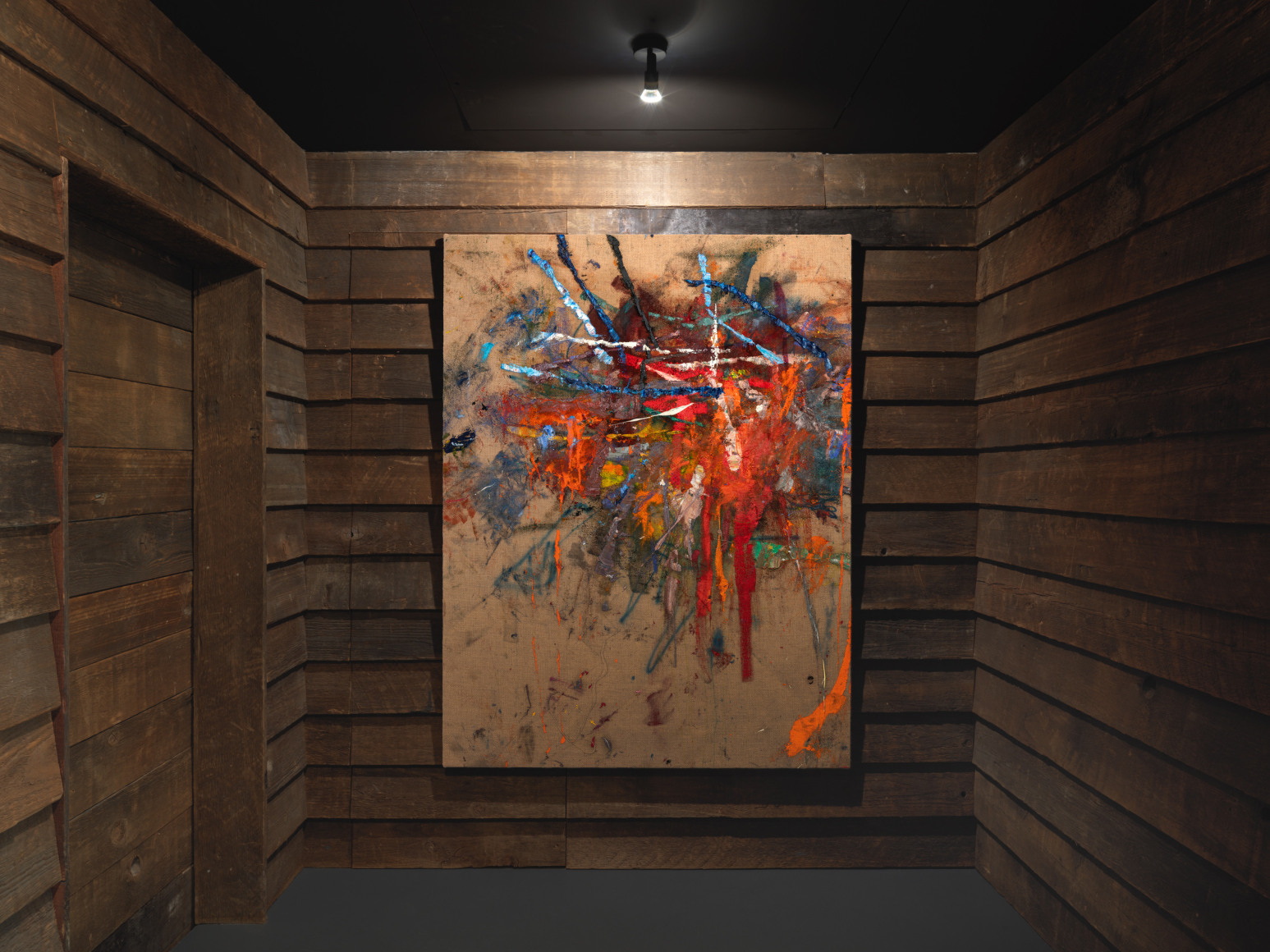 An installation view of Spencer Lewis's exhibition