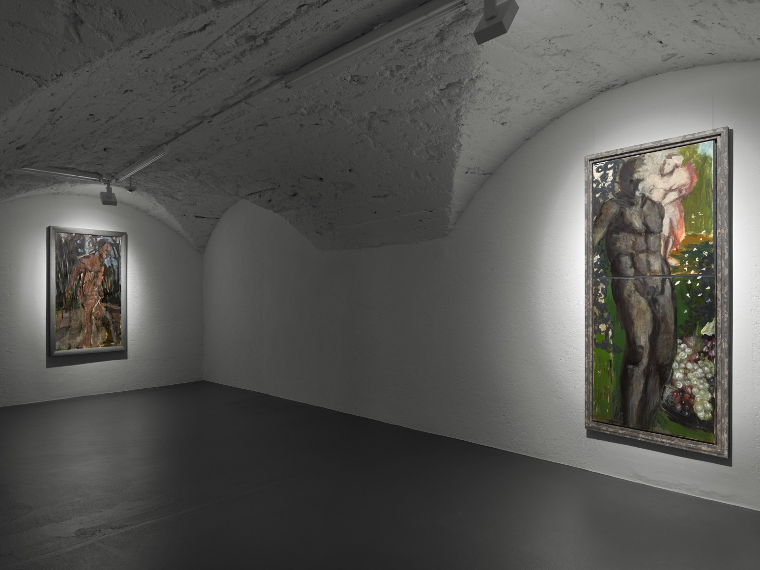 Installation view: Markus Lüpertz, Vito Schnabel Gallery, St. Moritz, 2020