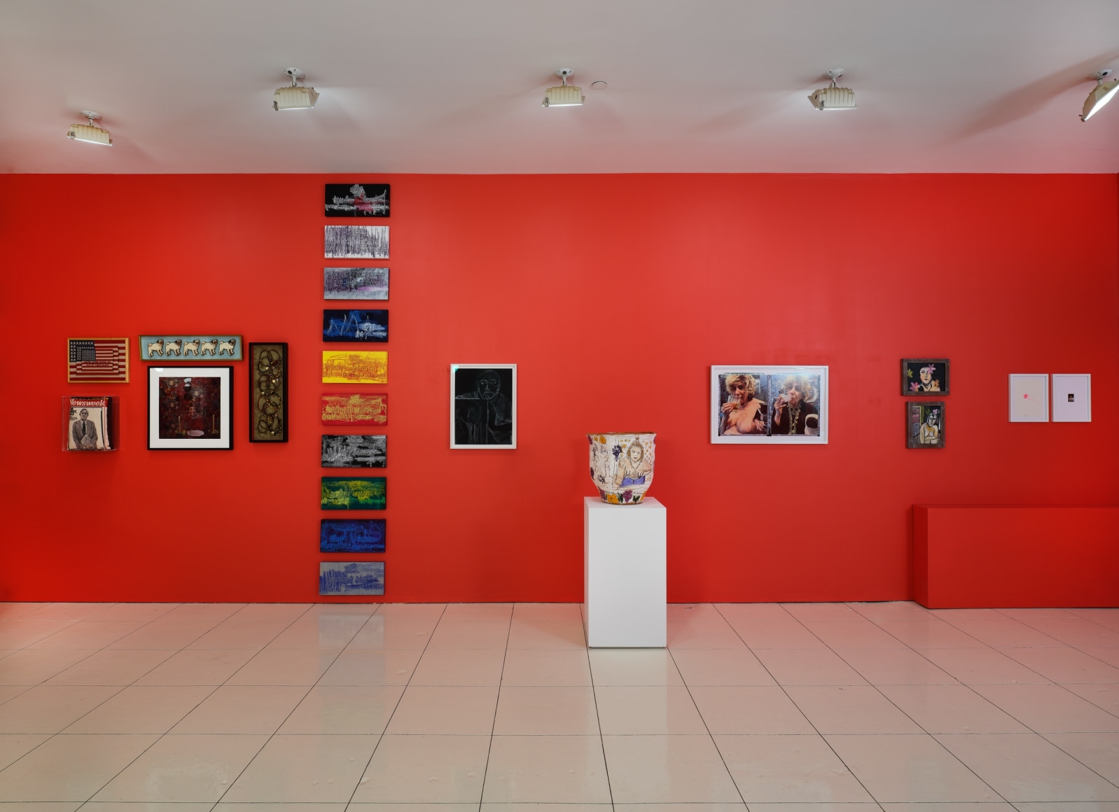 Installation view of Brigid Berlin: The Heaviest, curated by Alison M. Gingeras; Photo by Argenis Apolinario; Courtesy Vito Schnabel Gallery