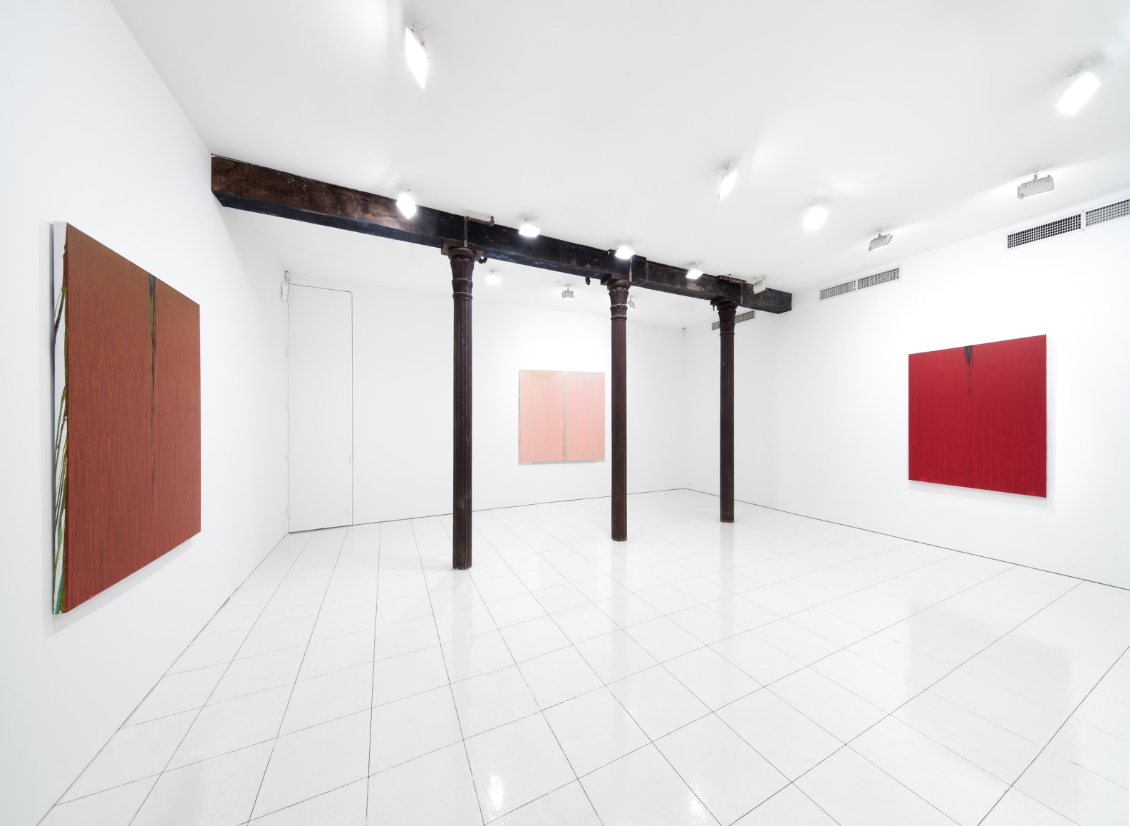 Installation view, Pat Steir, Vito Schnabel Projects, New York, 2019