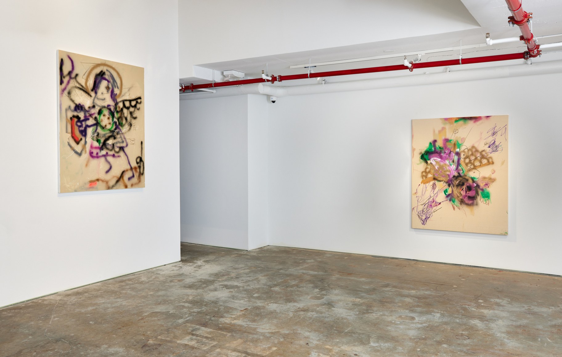 Installation view: Robert Nava, Angels, Vito Schnabel Gallery, New York