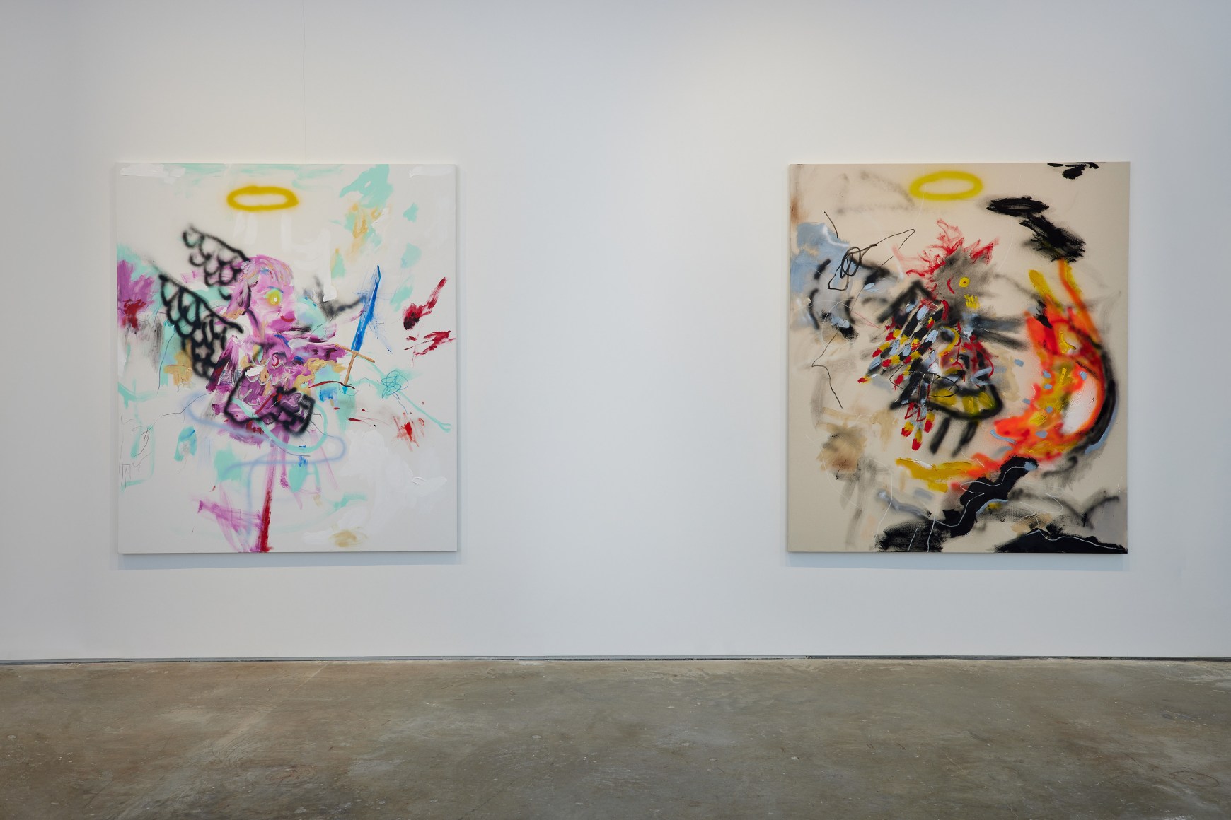 Installation view: Robert Nava, Angels, Vito Schnabel Gallery, New York