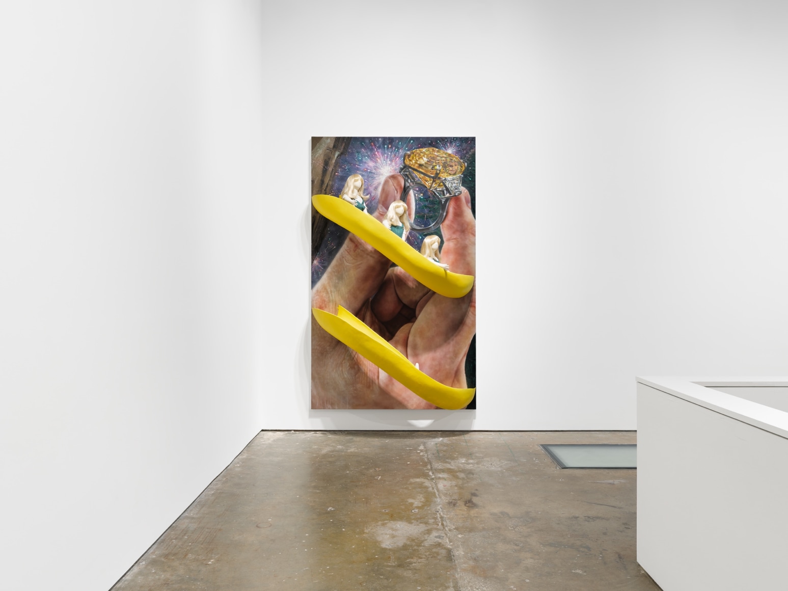 Installation view: Trey Abdella, Under the Skin, Vito Schnabel Gallery, New York, NY, 2023; Artwork © Trey Abdella; Photo by Shark Senesac; Courtesy the artist and Vito Schnabel Gallery