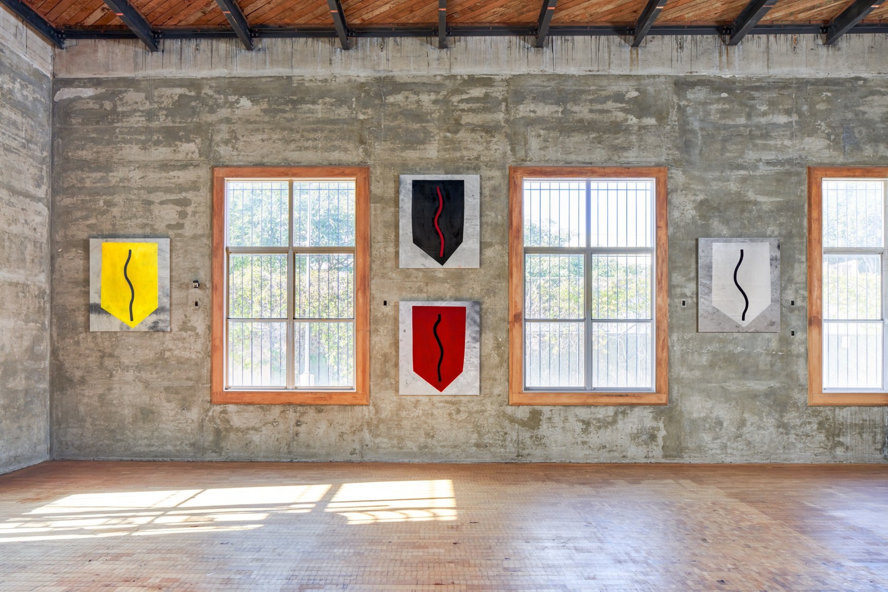 Installation image of painting