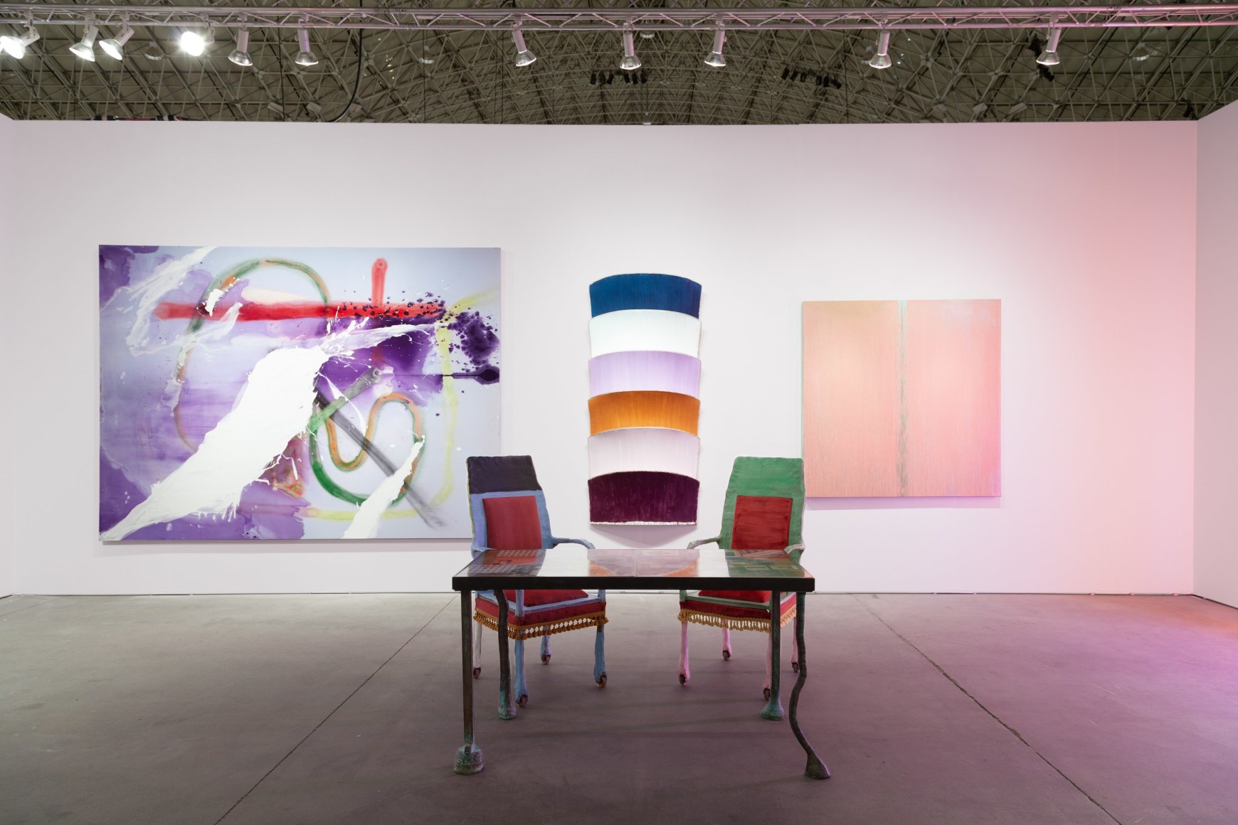 Installation view, EXPO Chicago,&nbsp;Vito Schnabel Gallery, St. Moritz,&nbsp;2018