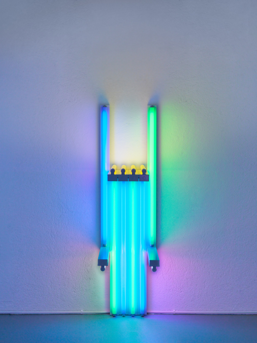 Dan Flavin untitled (to Lucie Rie, master potter) 1rrr, 1990