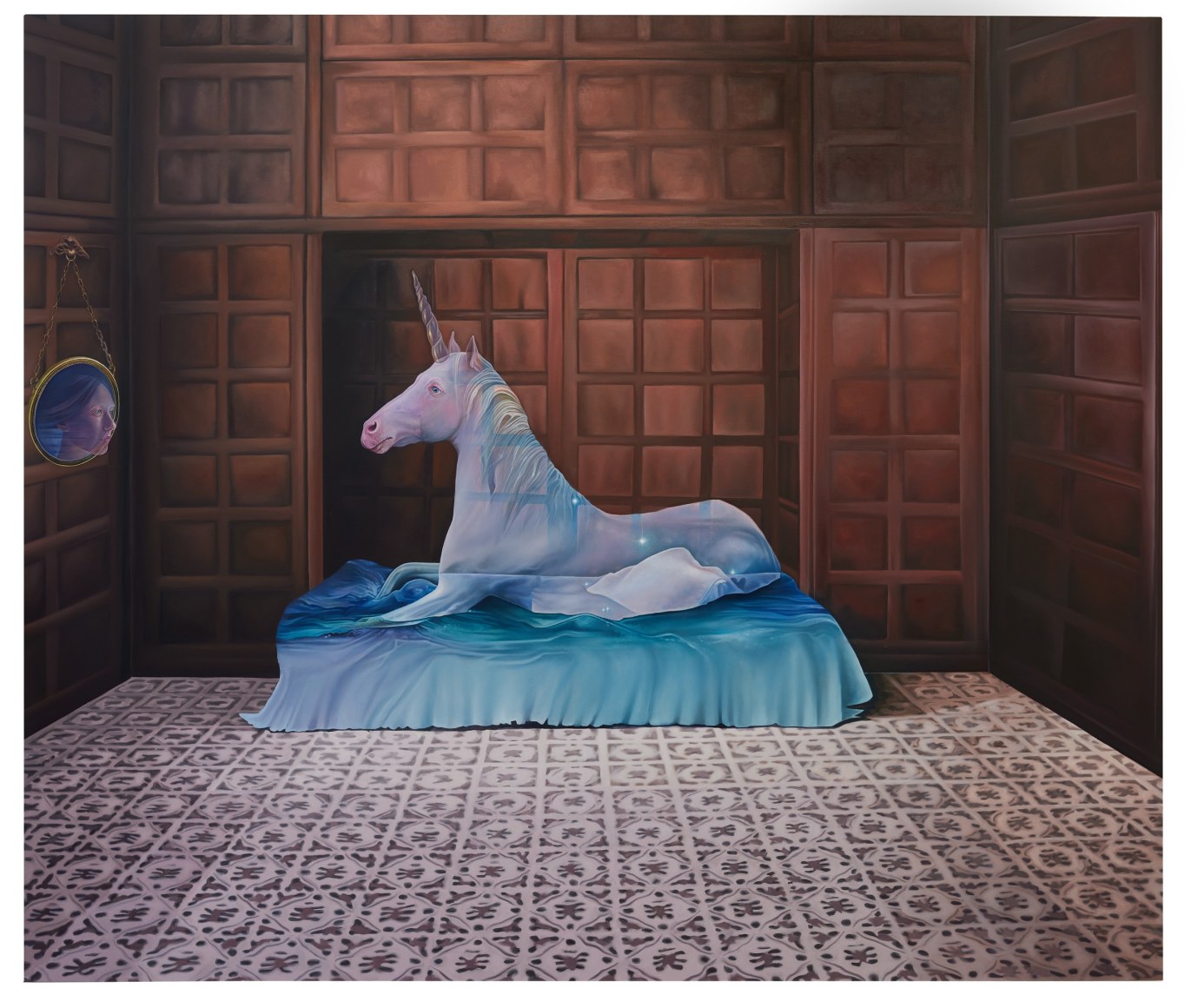 Painting of a unicorn