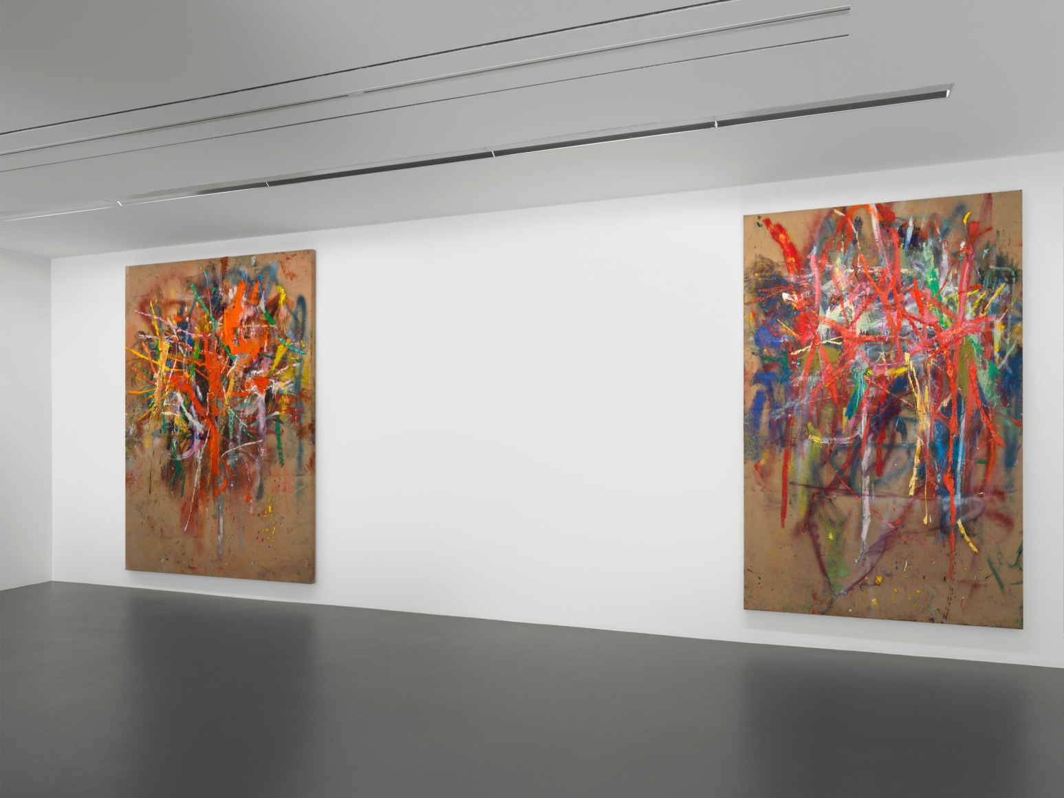 An installation view of Spencer Lewis's exhibition