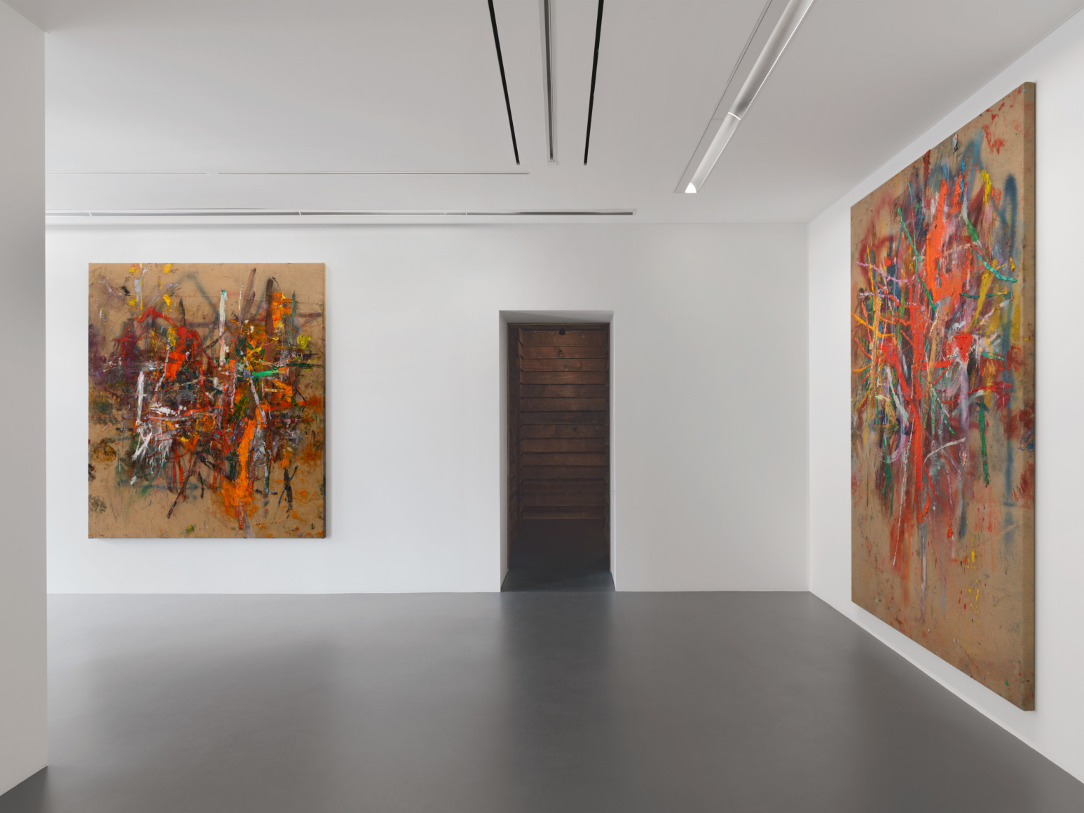 An installation view of Spencer Lewis's exhibition