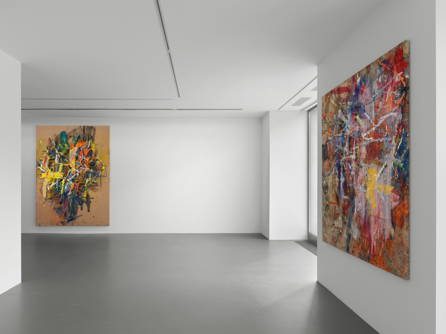 An installation view of Spencer Lewis's exhibition