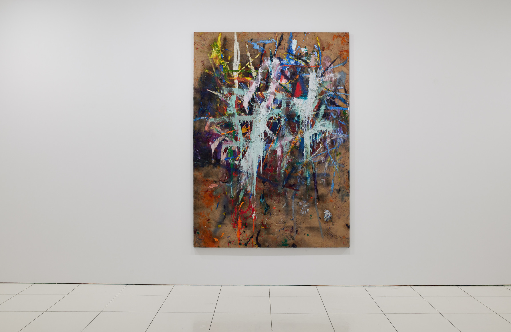 An installation view of Spencer Lewis's exhibition