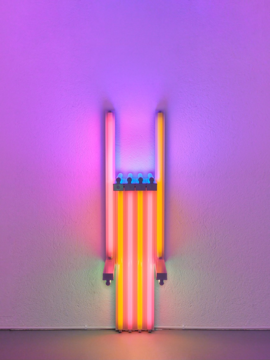 Dan Flavin untitled (to Lucie Rie, master potter) 1fff, 1990