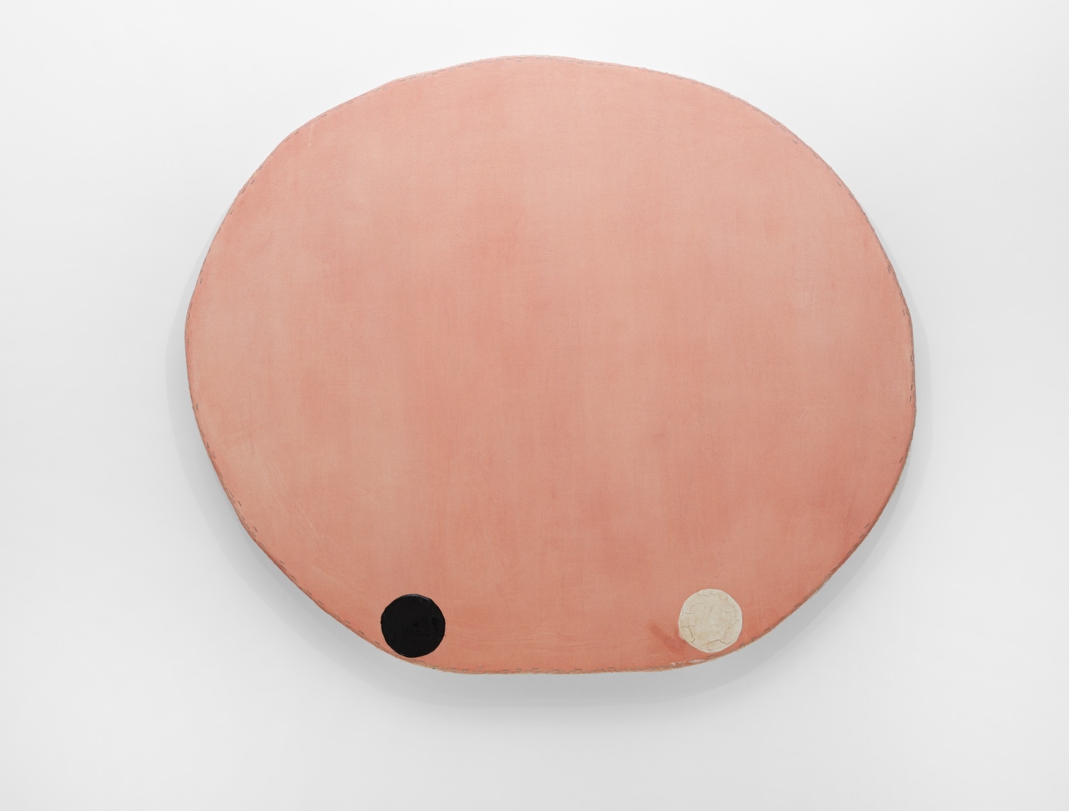 Circular painting by Otis Jones