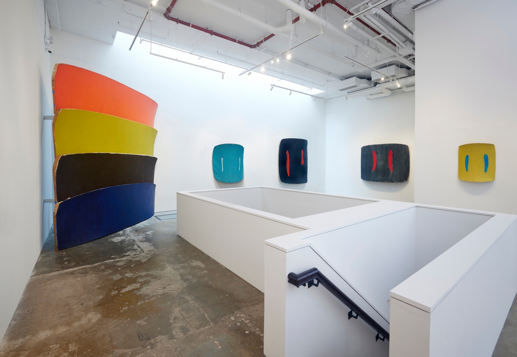 Installation view: Ron Gorchov,&nbsp;Spice of Life,&nbsp;Vito Schnabel Gallery, New York; Artworks &copy; Ron Gorchov / Artists Rights Society (ARS), New York,&nbsp;Photo by Argenis Apolinario; Courtesy the artist and Vito Schnabel Gallery