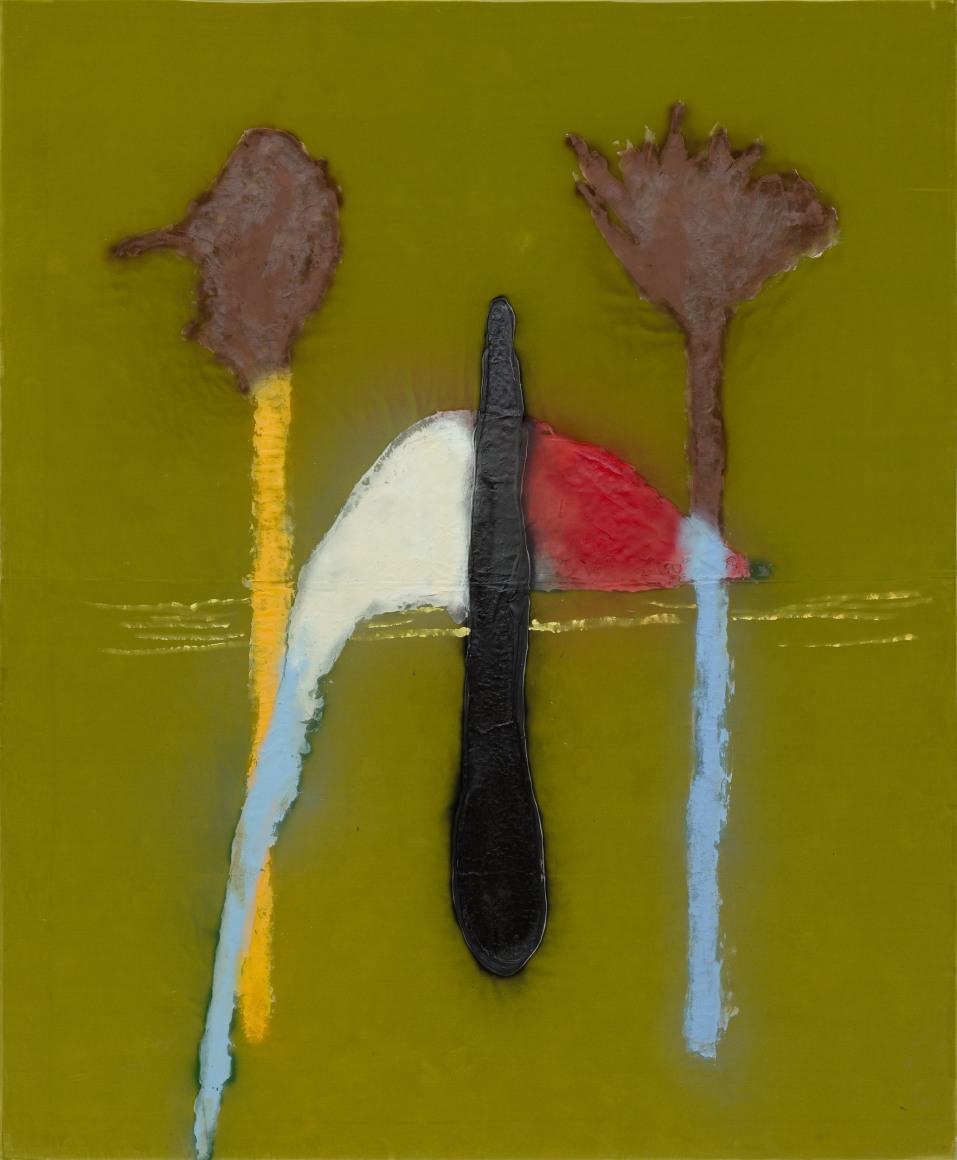 Julian Schnabel Natural Forms Dancing at the Beach, 2022