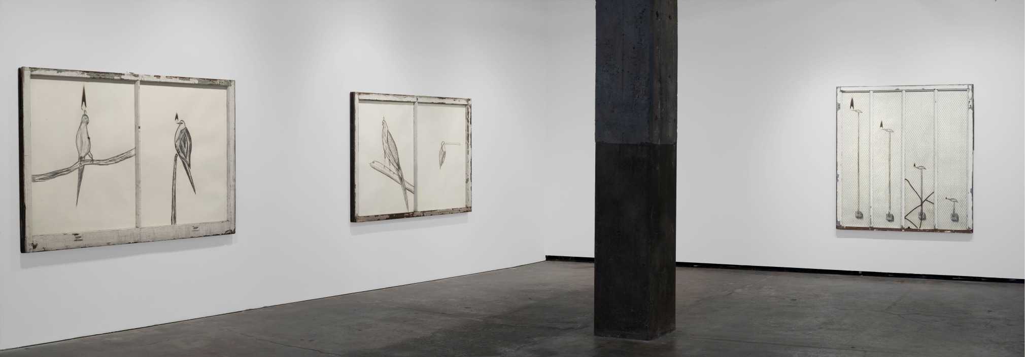Installation view, Vahakn Arslanian, Jesus Loves Captain Sully Sullenberger, Maccarone Gallery, New York, 2009